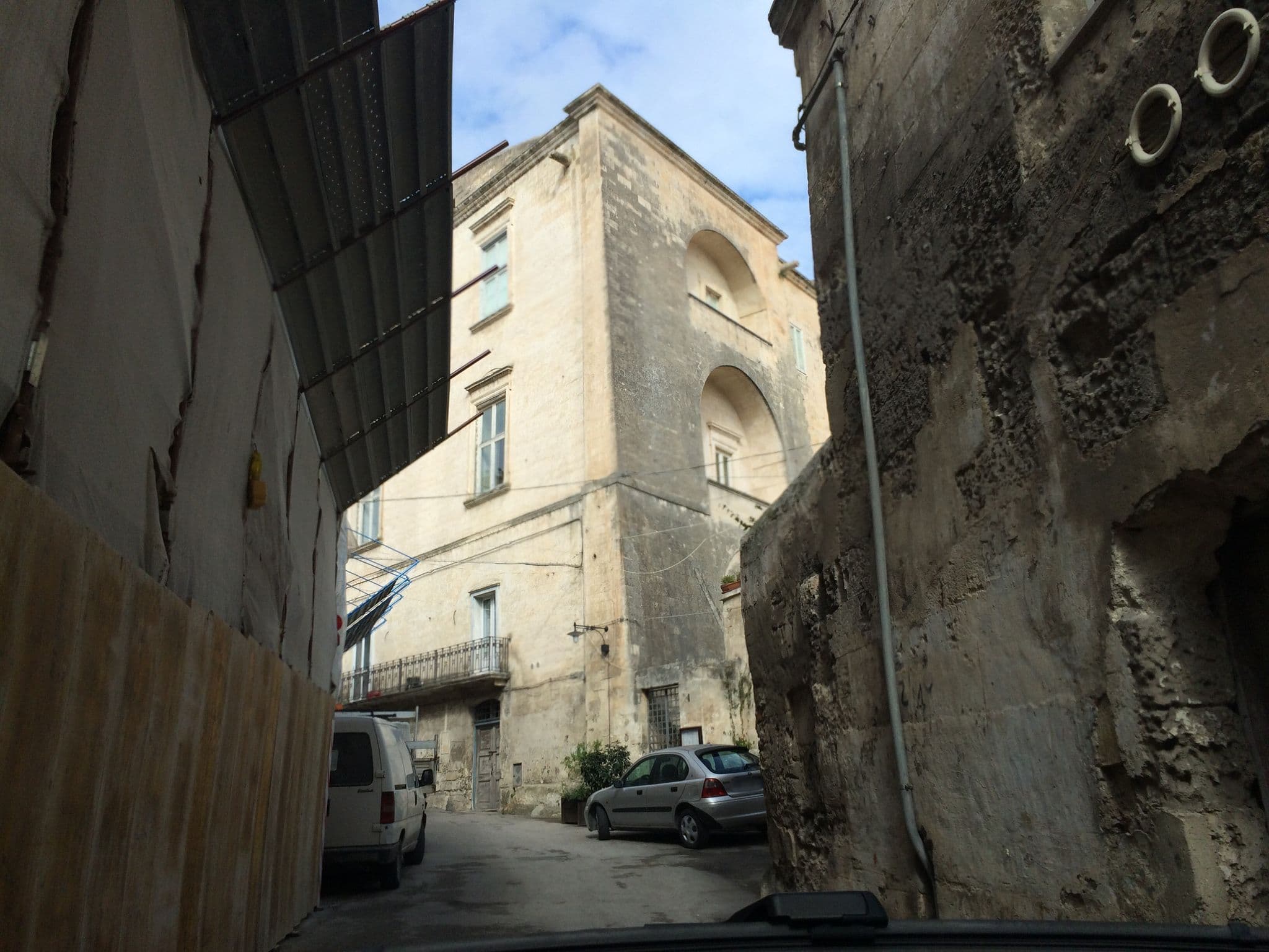 Street view near Palazzo Montemurro Boutique Hotel, Matera