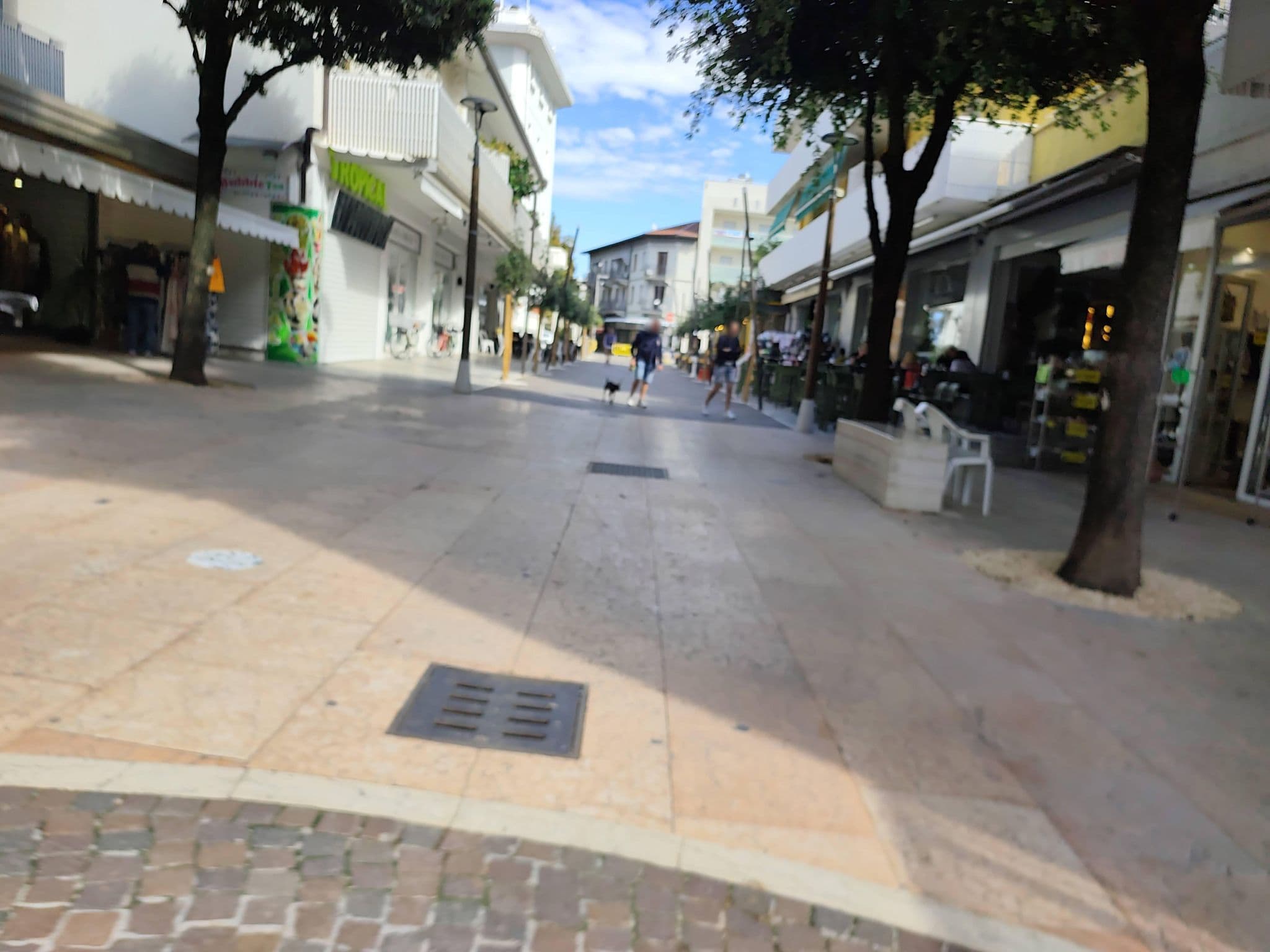 Street view near Amalfi, Lignano Sabbiadoro