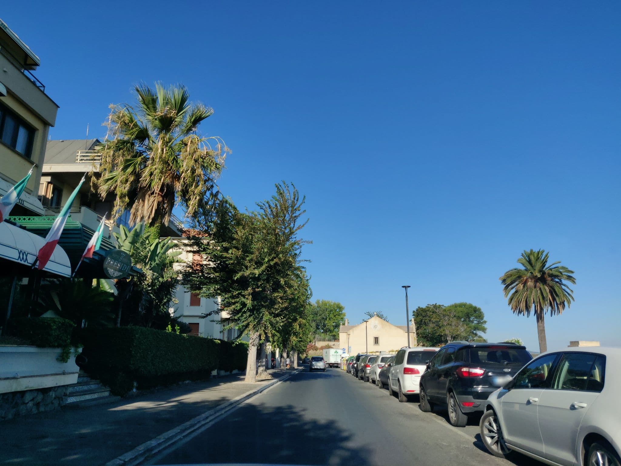 Street view near Hotel Relais I Presidi, Orbetello — © panbauletto (CC BY-SA · Mapillary)