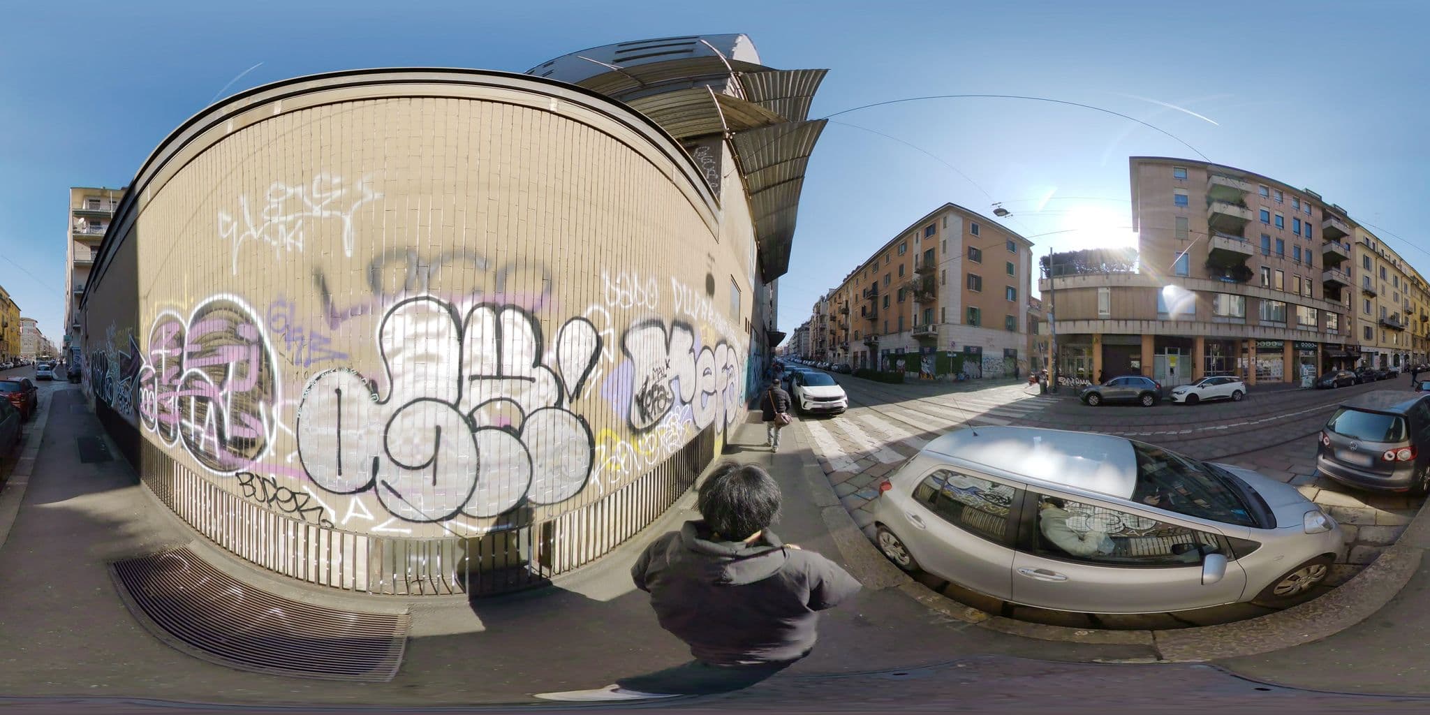 Street view near Homing, Milan — © akiyoshiii213 (CC BY-SA · Mapillary)