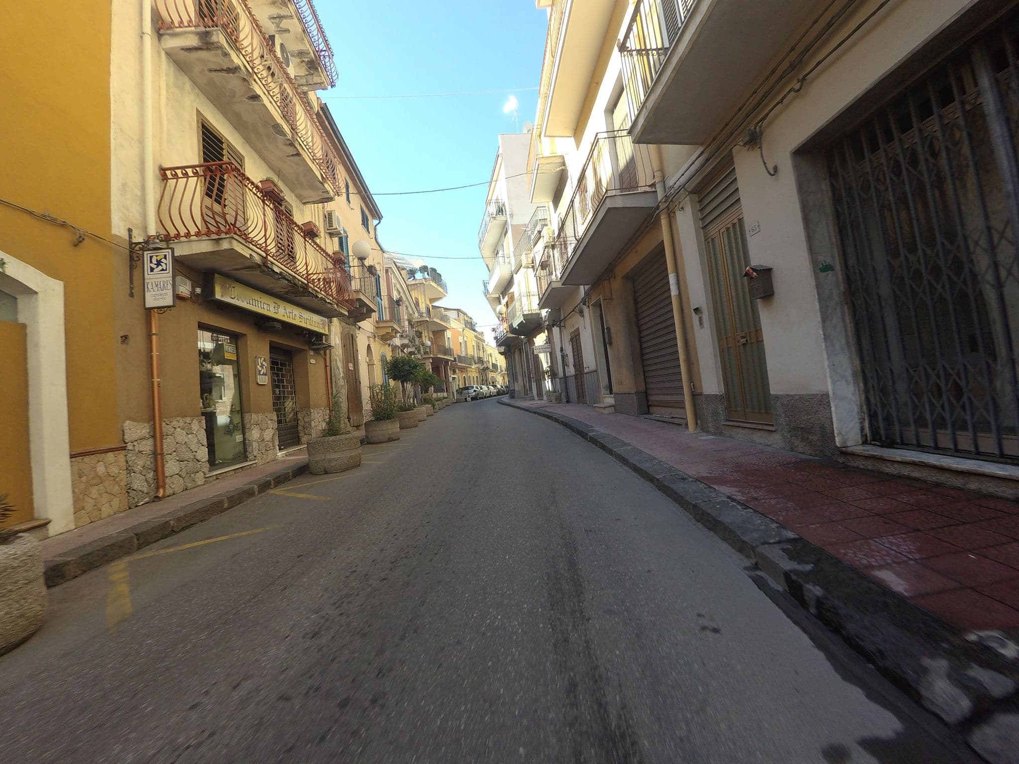 Street view near B&B Villa Maria, Taormina
