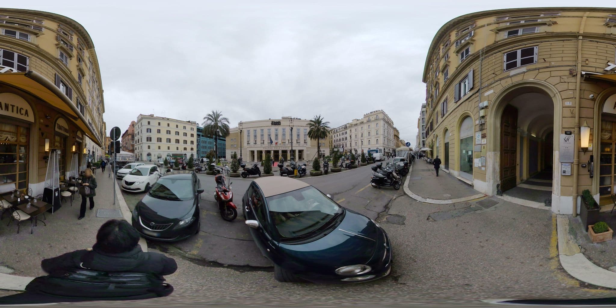 Street view near Armonia all'Opera, Monti