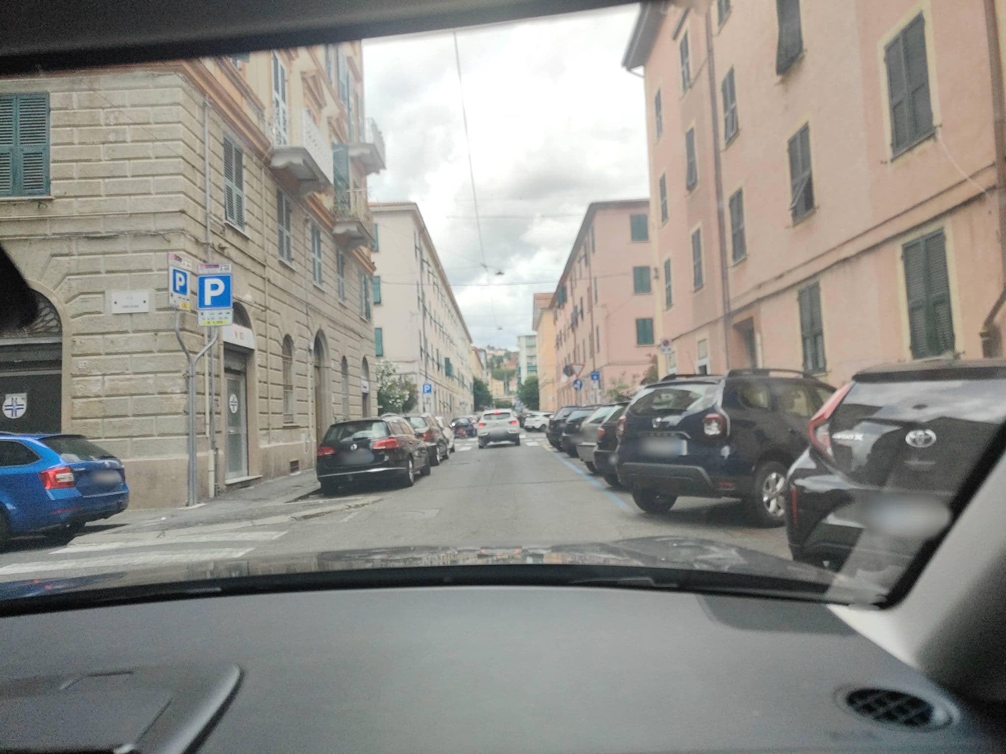 Street view near Casa Carcosa, La Spezia