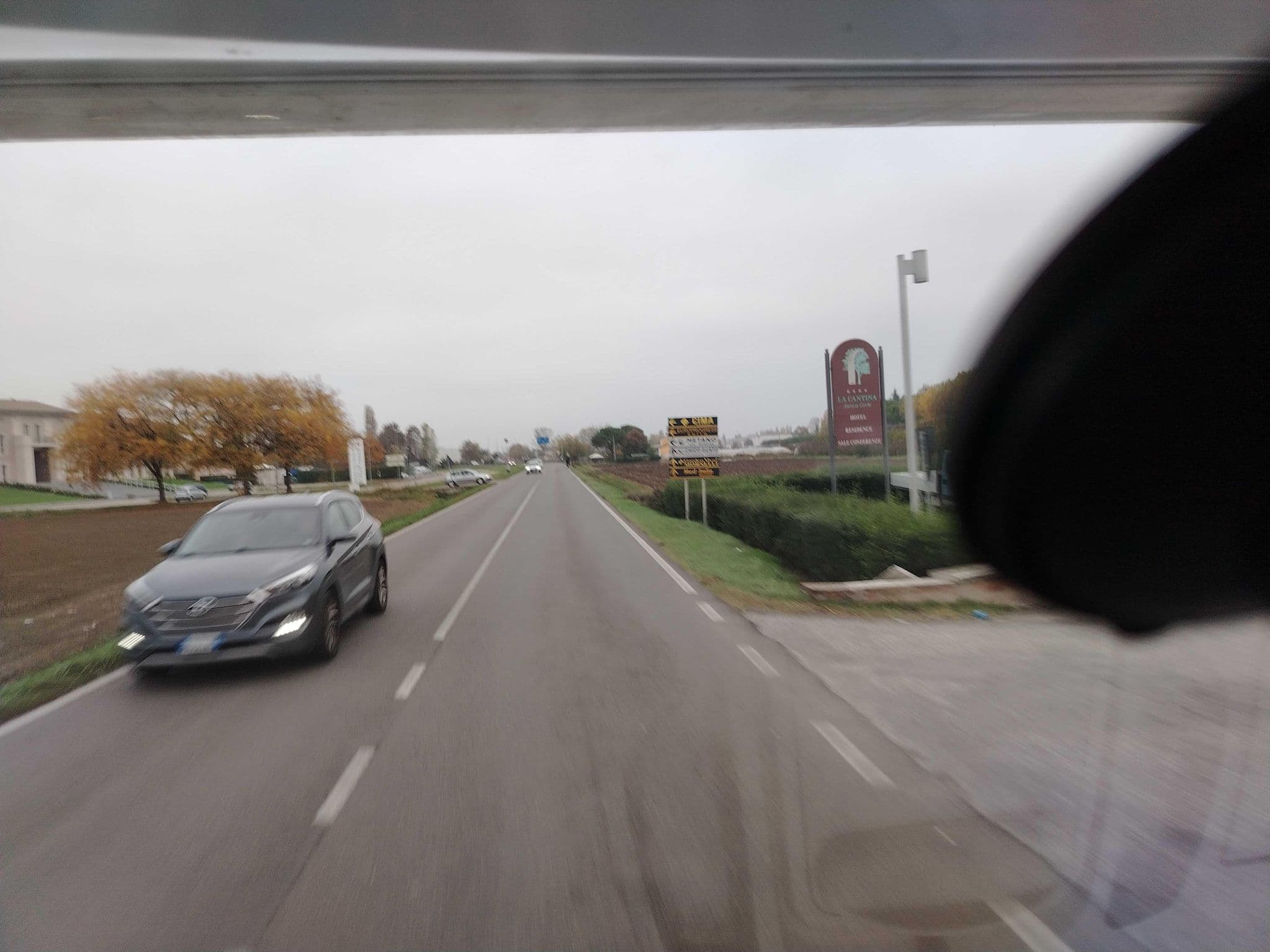 Street view near Hotel La Cantina, Cavezzo — © Brown69 (CC BY-SA · Mapillary)