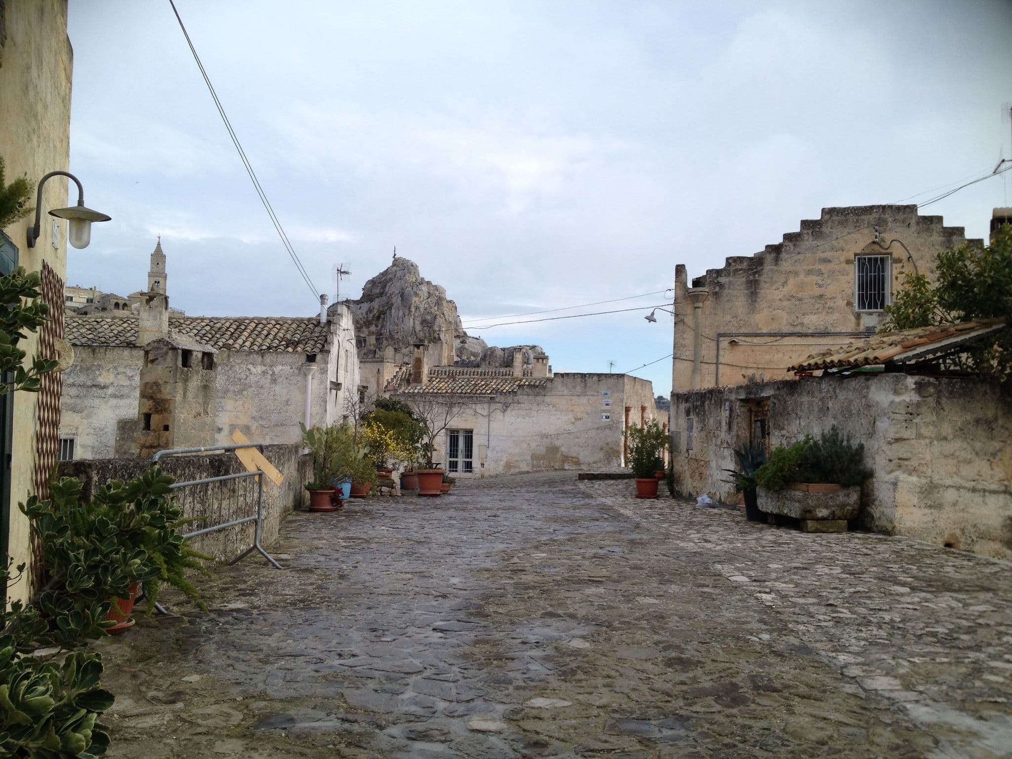 Street view near Casa di Irene, Matera