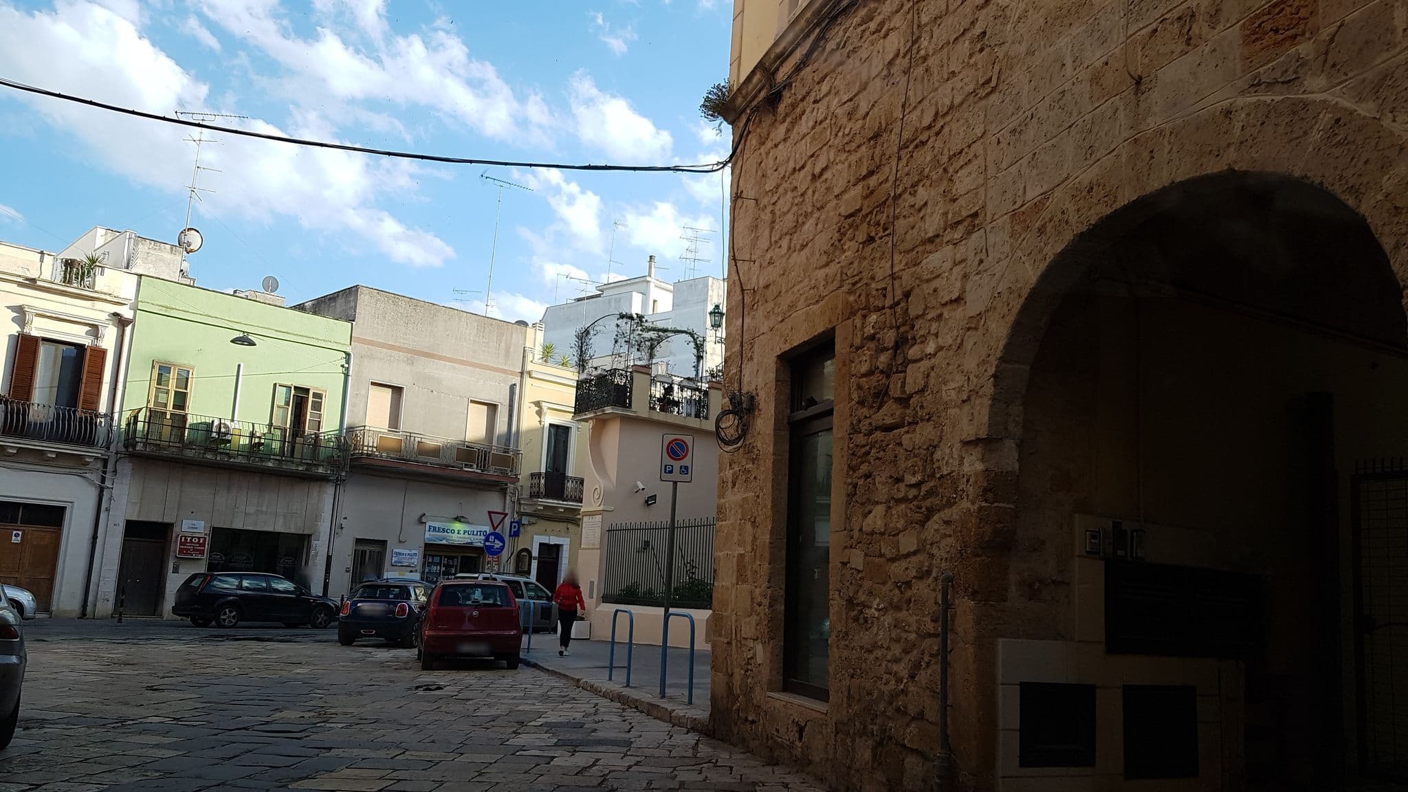 Street view near Handy Suite, Brindisi — © ale_zena_it (CC BY-SA · Mapillary)
