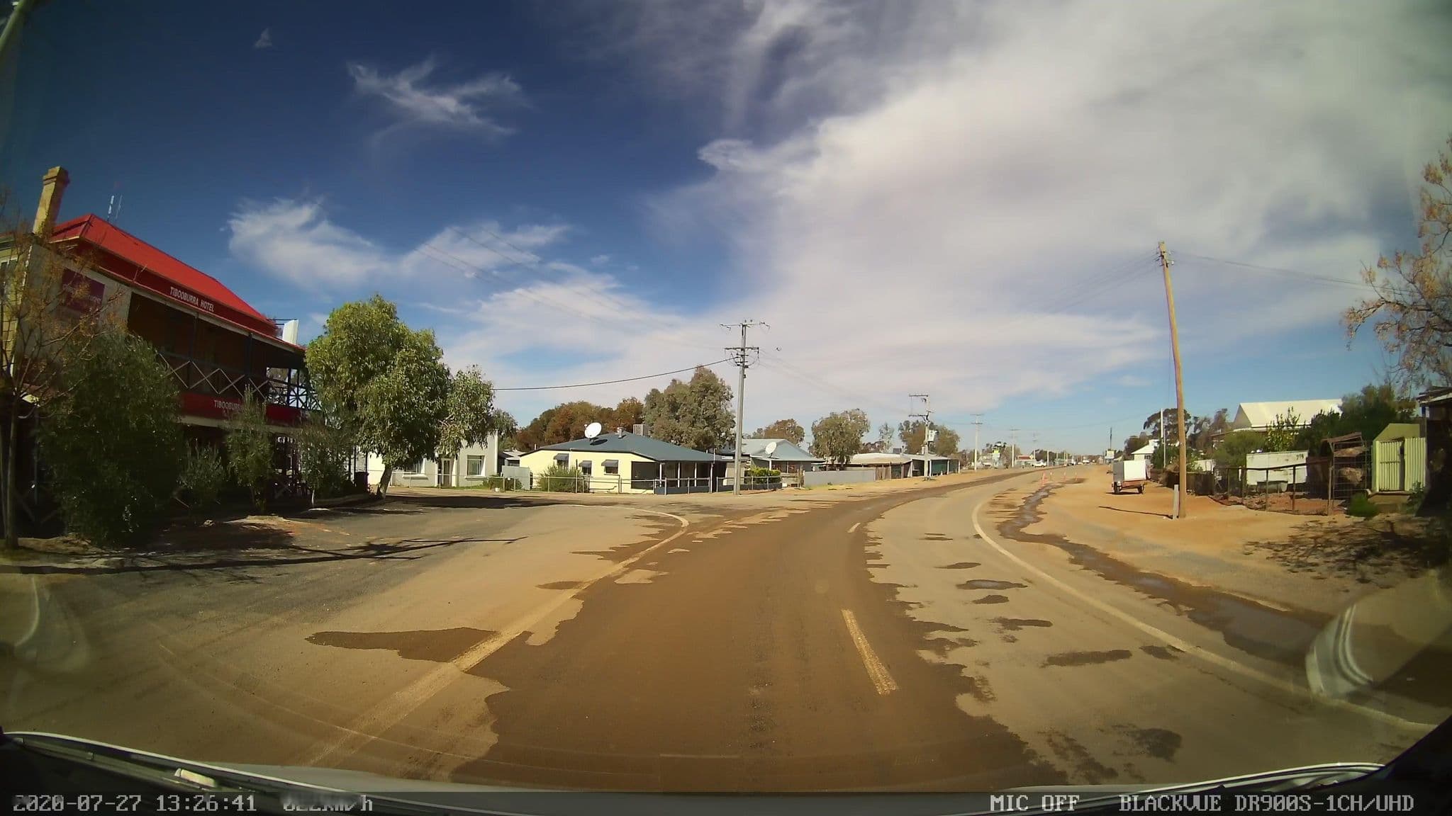 Street view near Tibooburra Hotel, Broken Hill