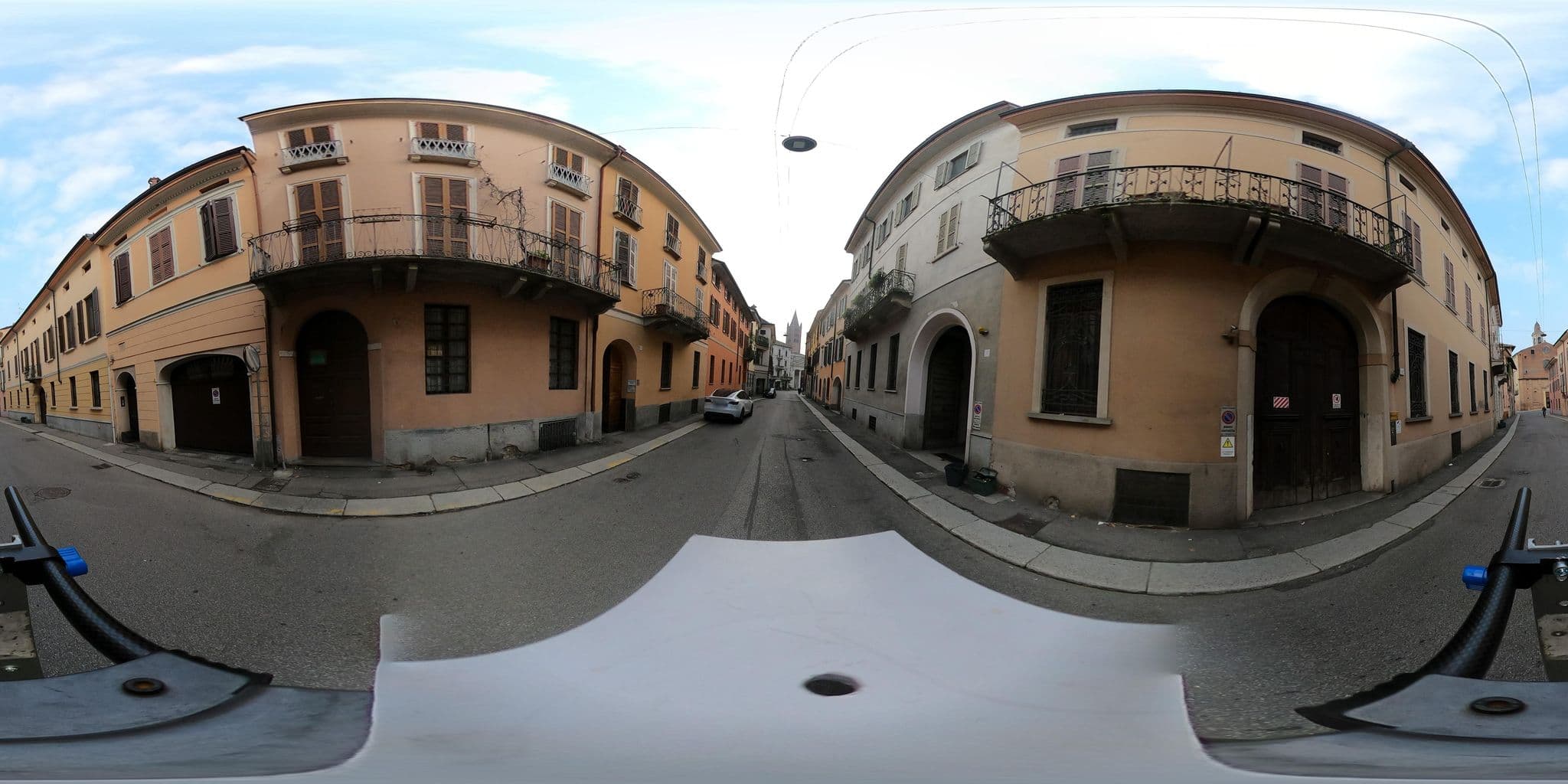 Street view near B&B Mille, Cremona — © wegavision (CC BY-SA · Mapillary)