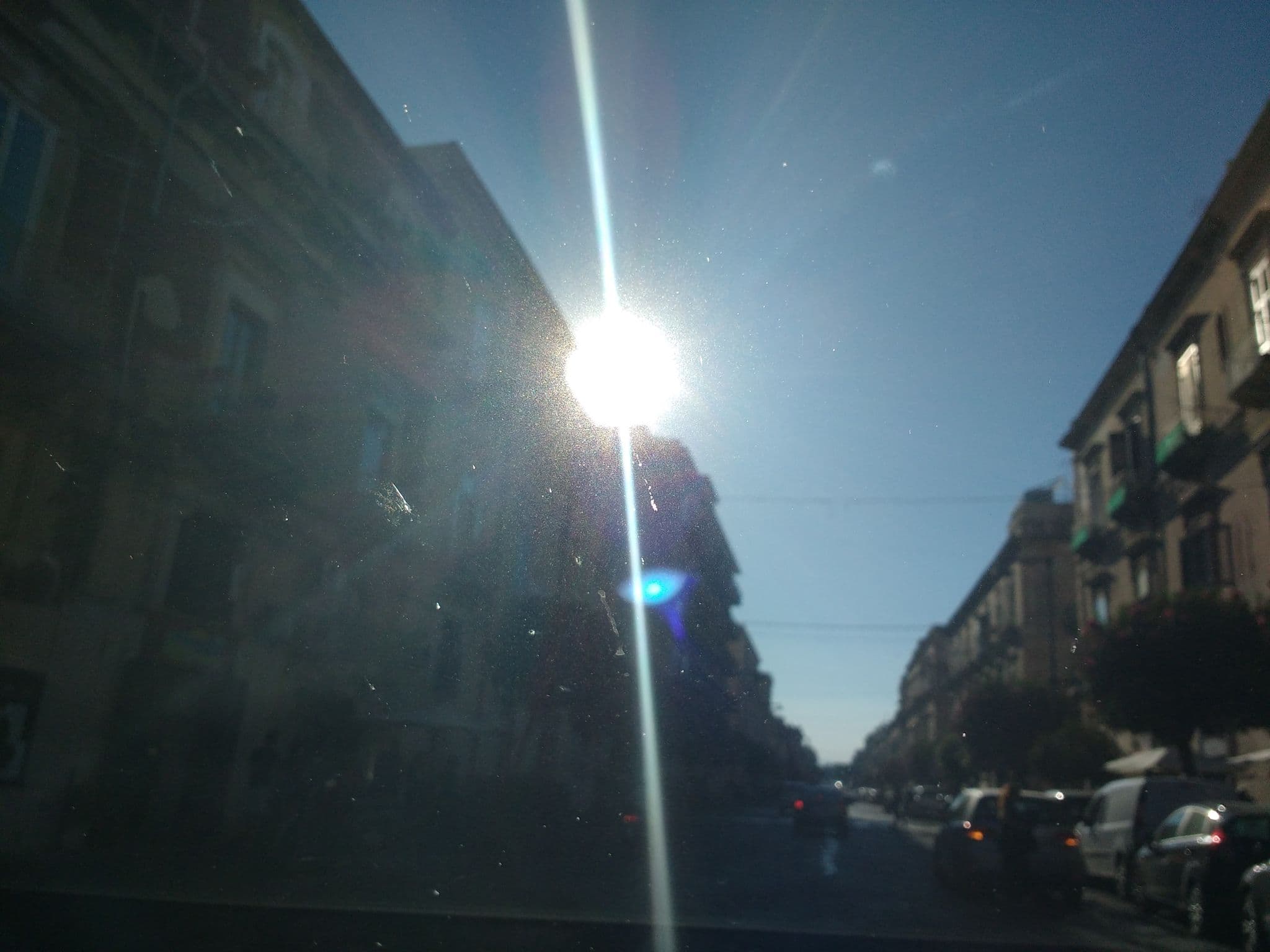 Street view near Calafatari, Siracusa