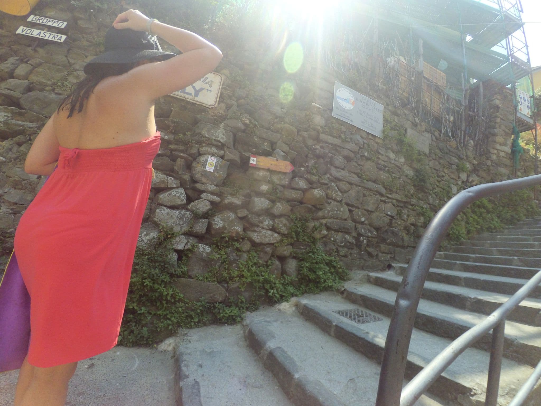 Street view near La Vigna di Gigi, Riomaggiore — © pkoby (CC BY-SA · Mapillary)