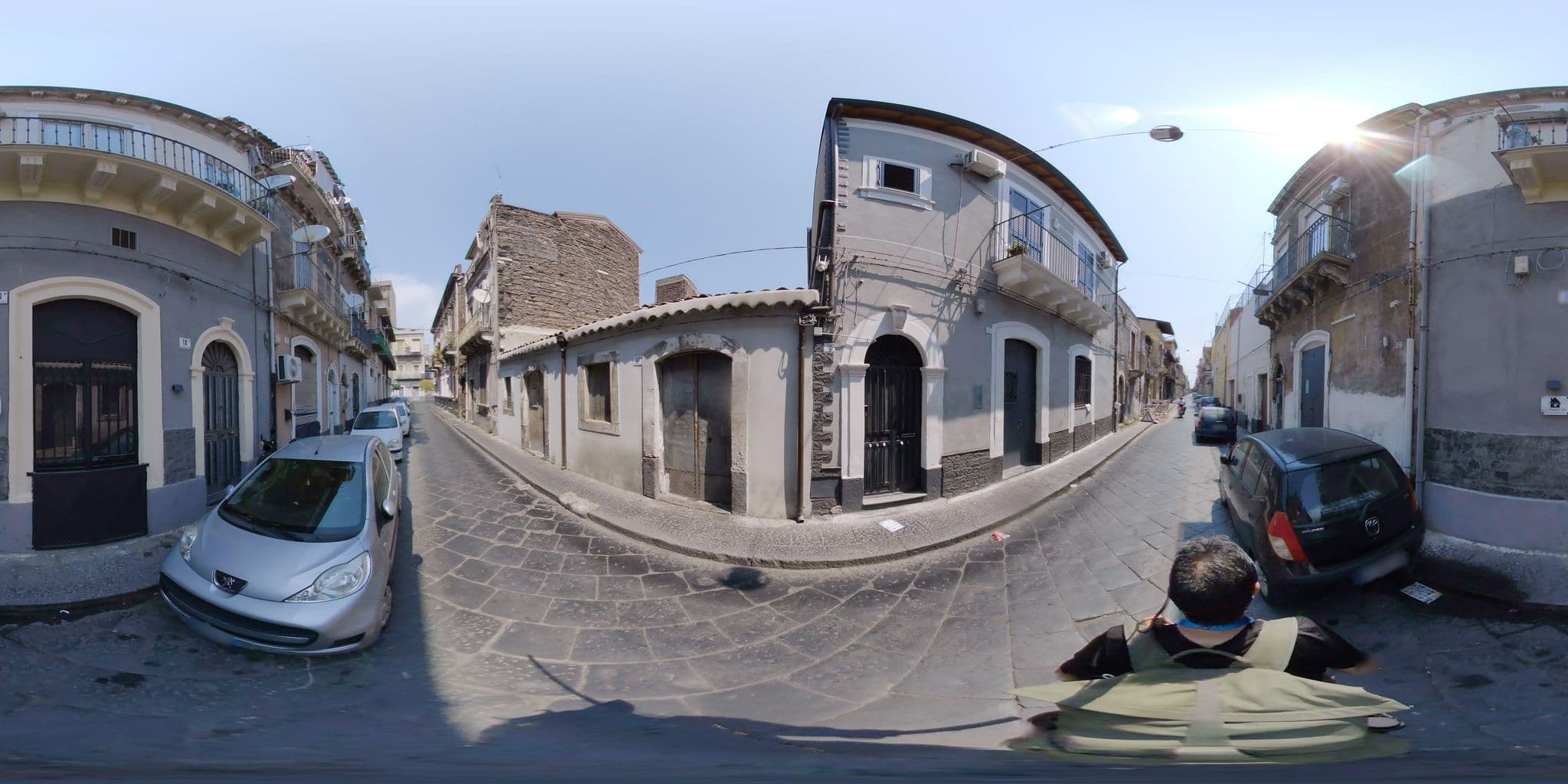 Street view near Casa Vacanze Patrizia, Catania