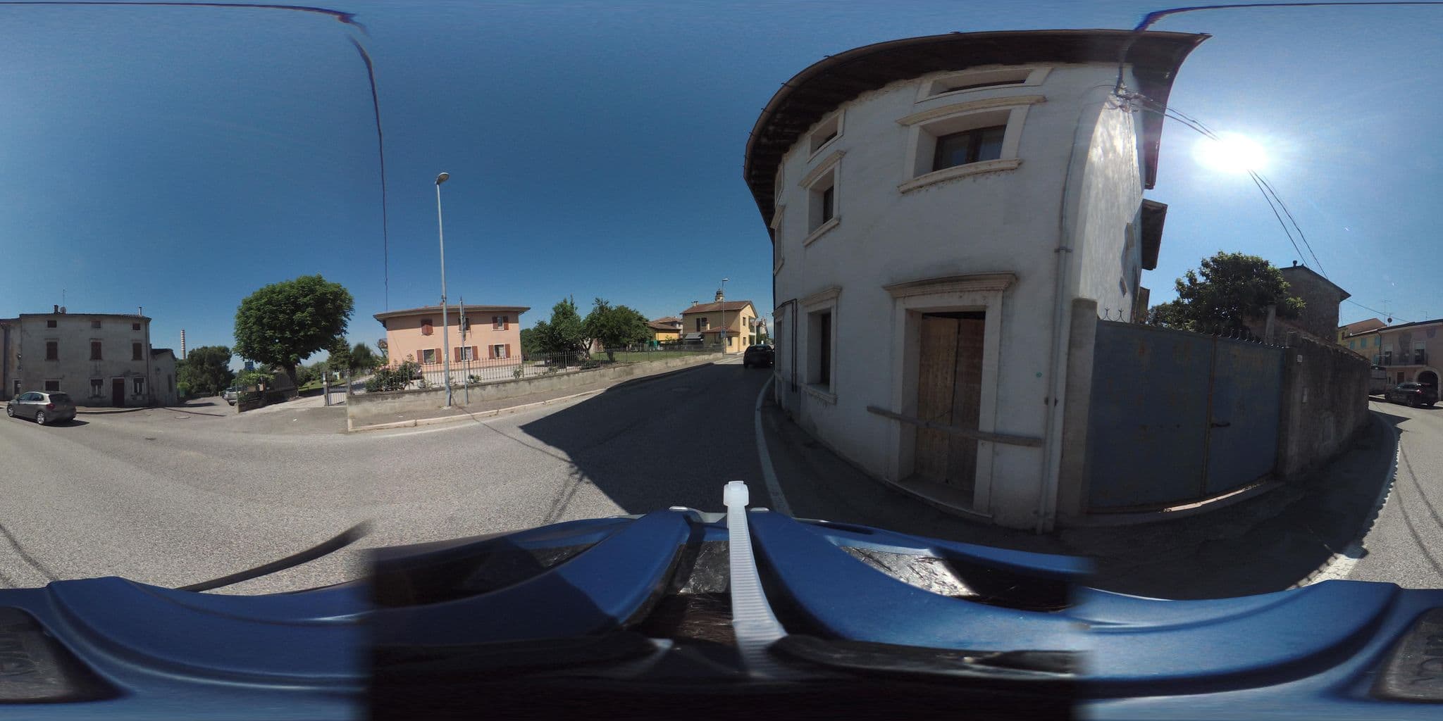 Street view near La Dimora Imperfetta, Salionze — © giubar (CC BY-SA · Mapillary)