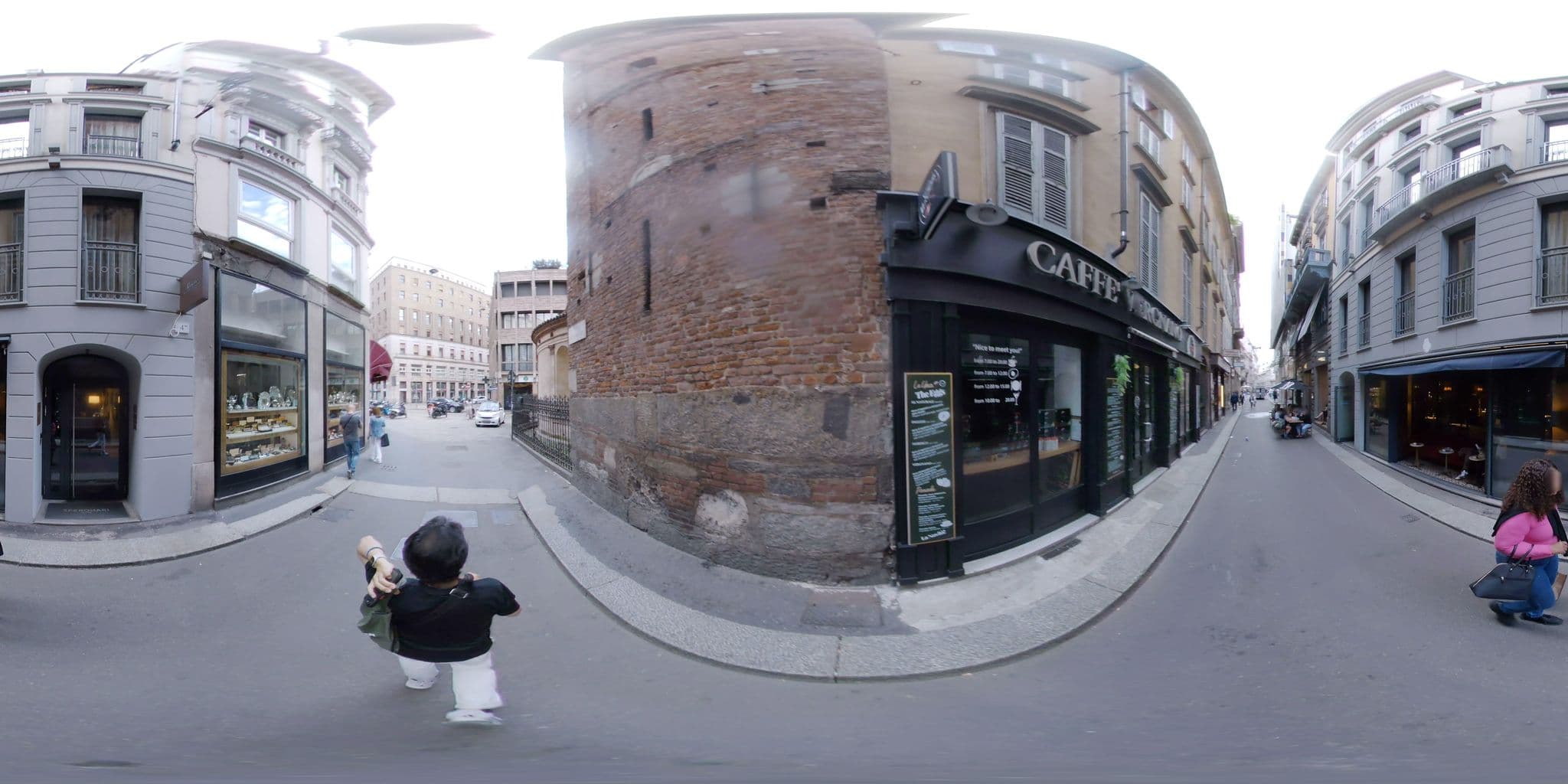Street view near Speronari Suites, Milan