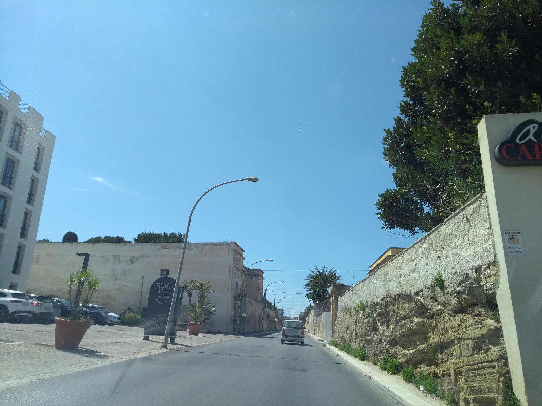 Street view near Seawater Hotel, Marsala — © thetornado76 (CC BY-SA · Mapillary)