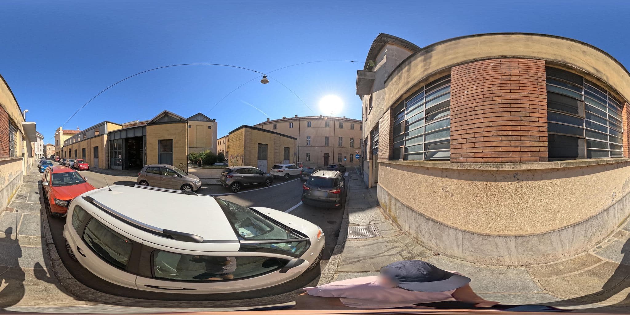 Street view near Minardi Apartments, Vercelli — © ivanbranco (CC BY-SA · Mapillary)