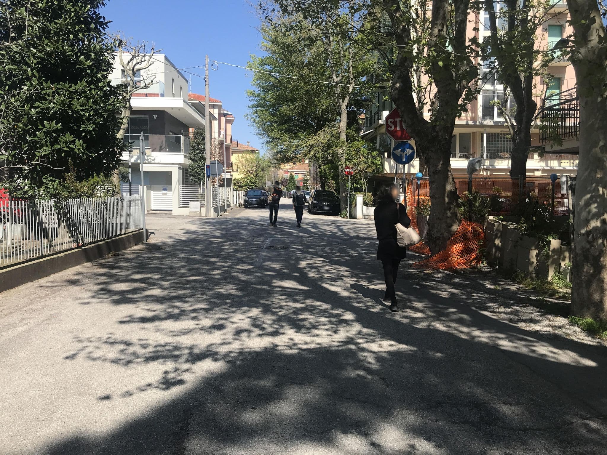 Street view near Britta, Rimini