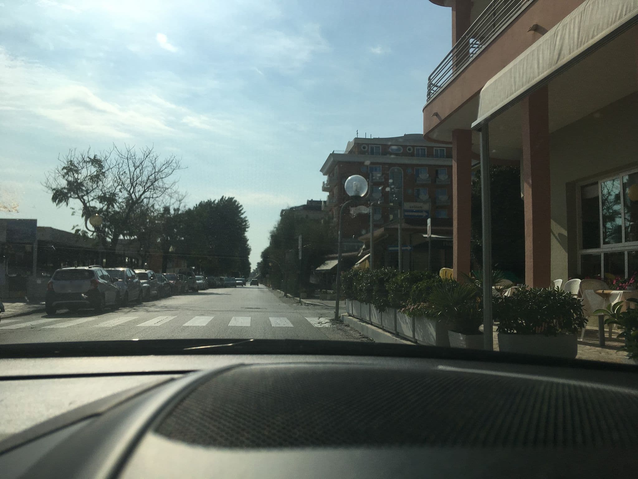 Street view near Villa Mauri, Bellaria-Igea Marina