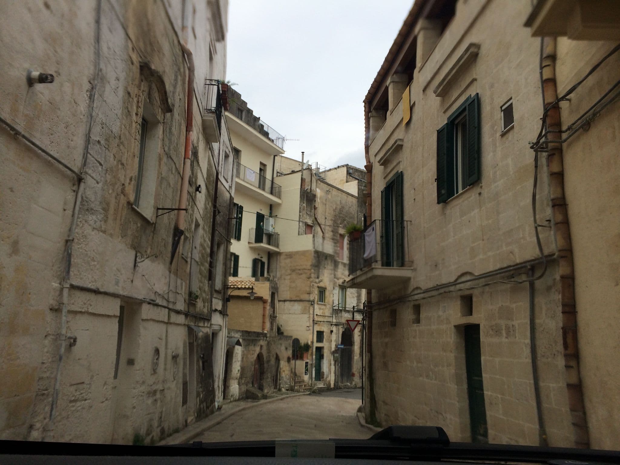 Street view near Sassi low cost, Matera — © raxpa (CC BY-SA · Mapillary)