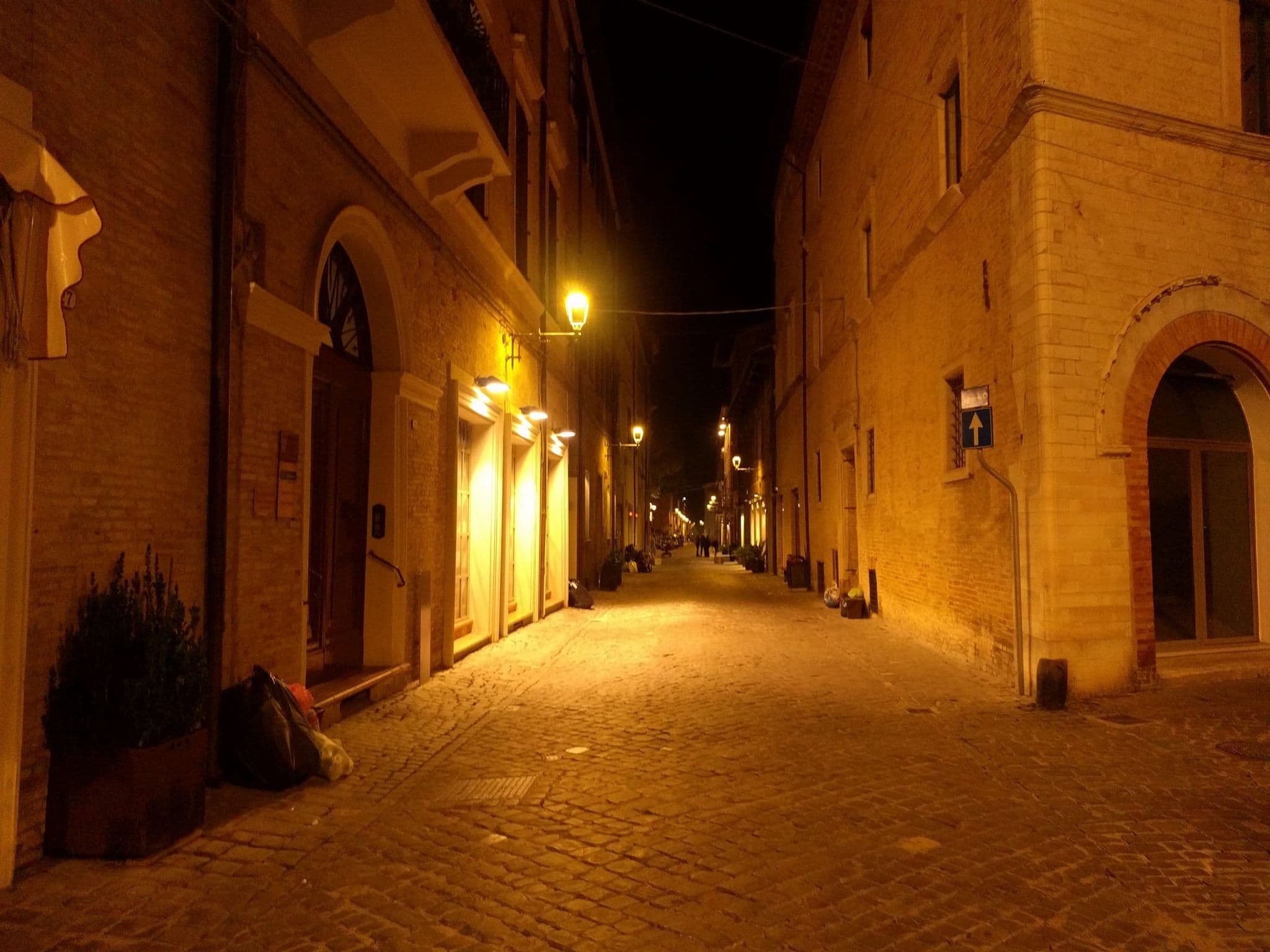 Street view near Porta Augustea, Fano — © sorcrosc (CC BY-SA · Mapillary)