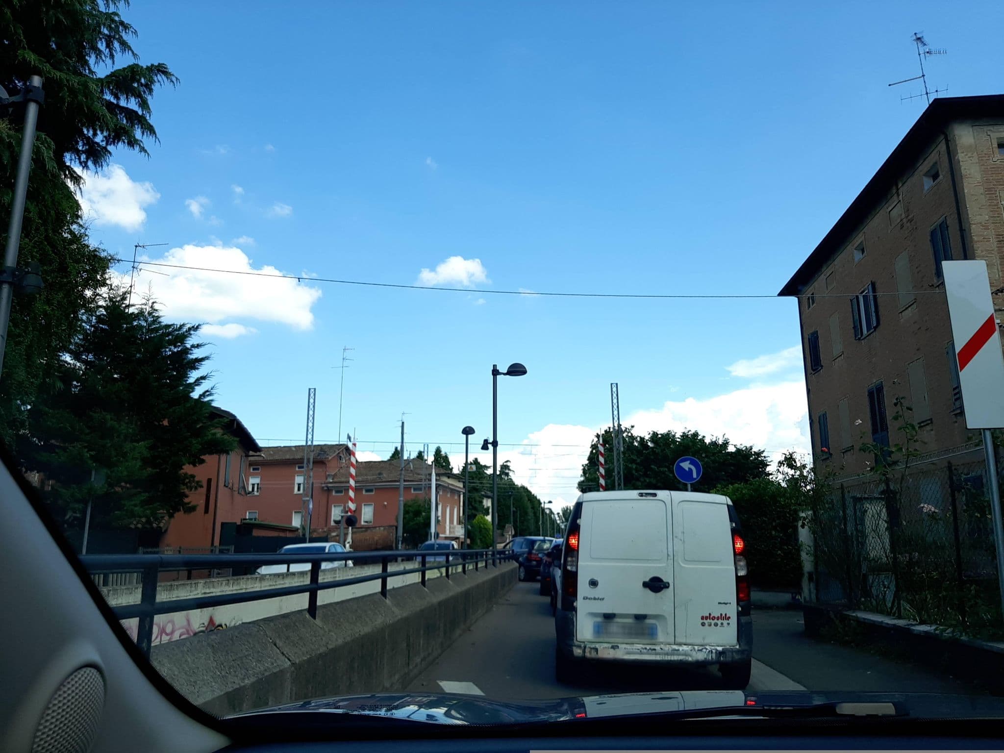 Street view near Casa Alba, Reggio nell'Emilia
