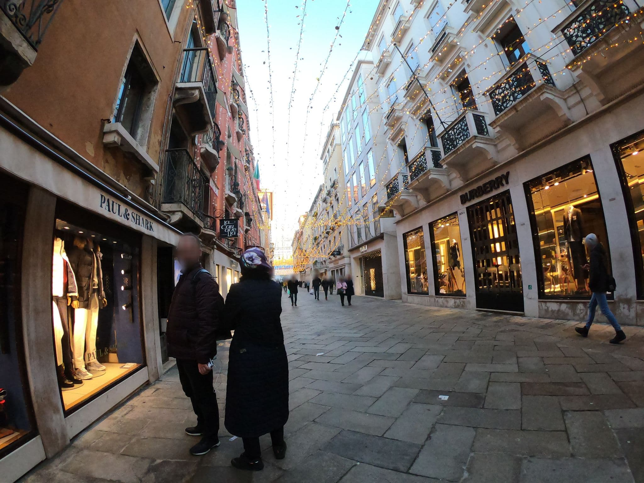 Street view near Foresteria Sociale S Marco, Venice — © asturksever (CC BY-SA · Mapillary)