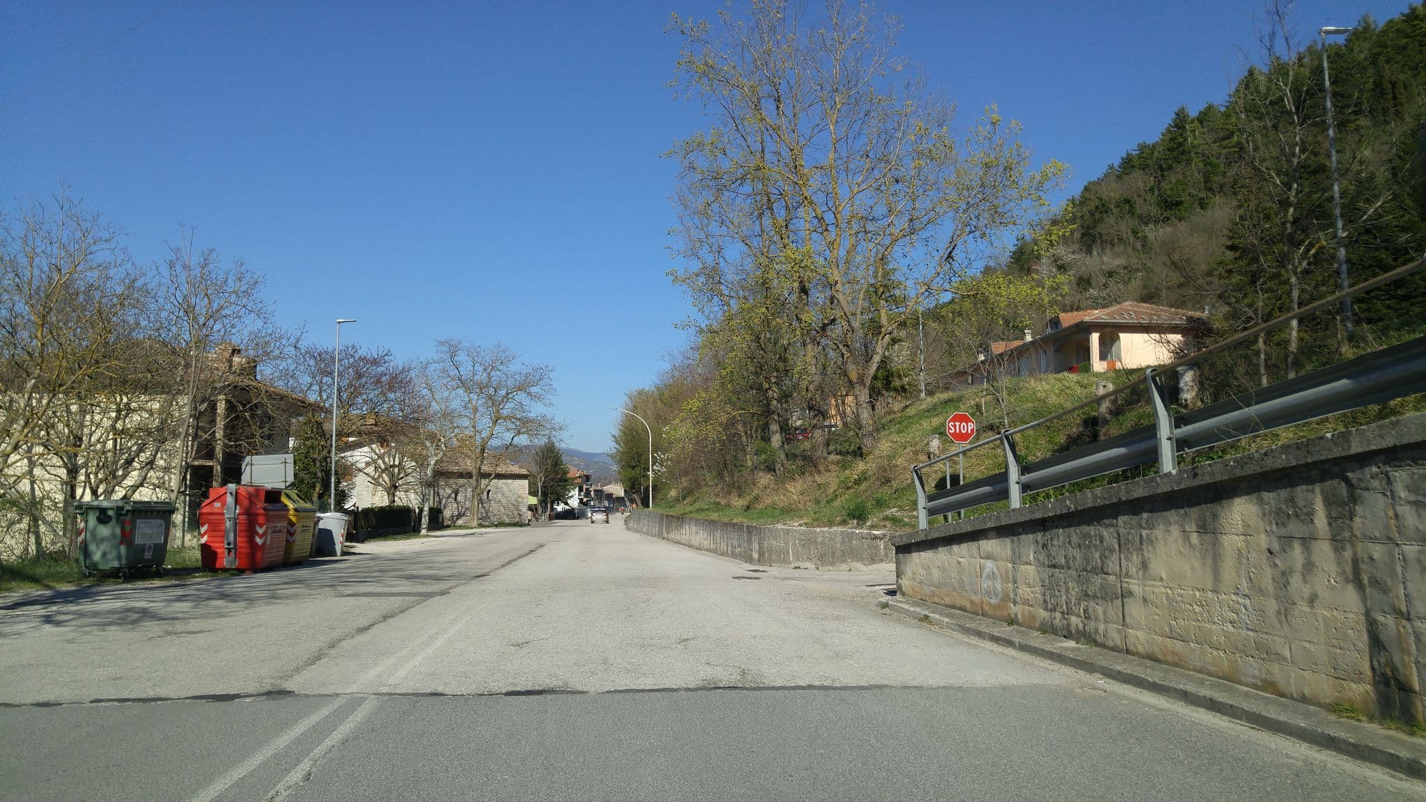 Street view near B&B Ca' Pavoni Pesaro Urbino, Cagli — © sorcrosc (CC BY-SA · Mapillary)