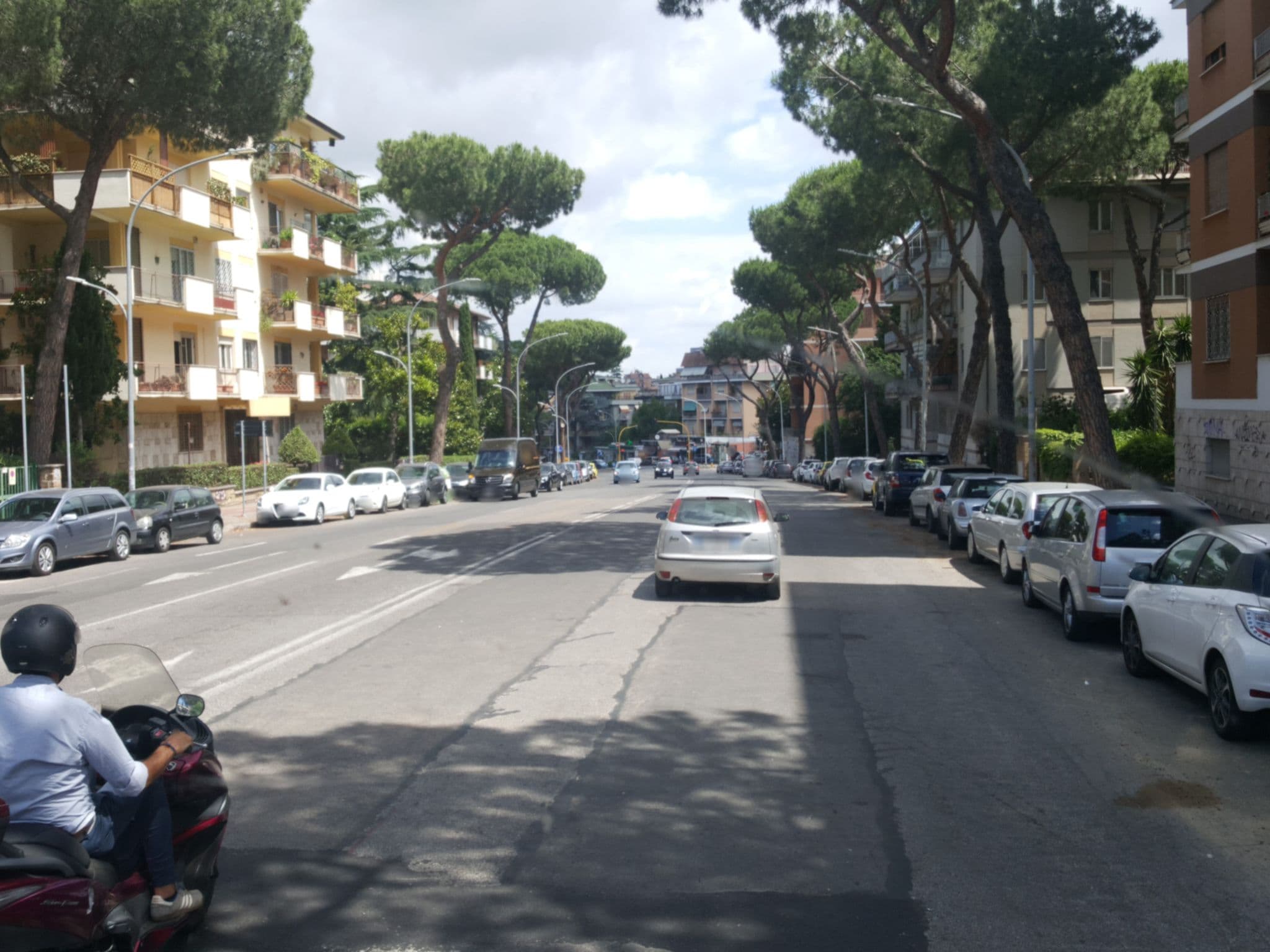 Street view near L'Angolo Cortese, Testaccio — © klimakas (CC BY-SA · Mapillary)