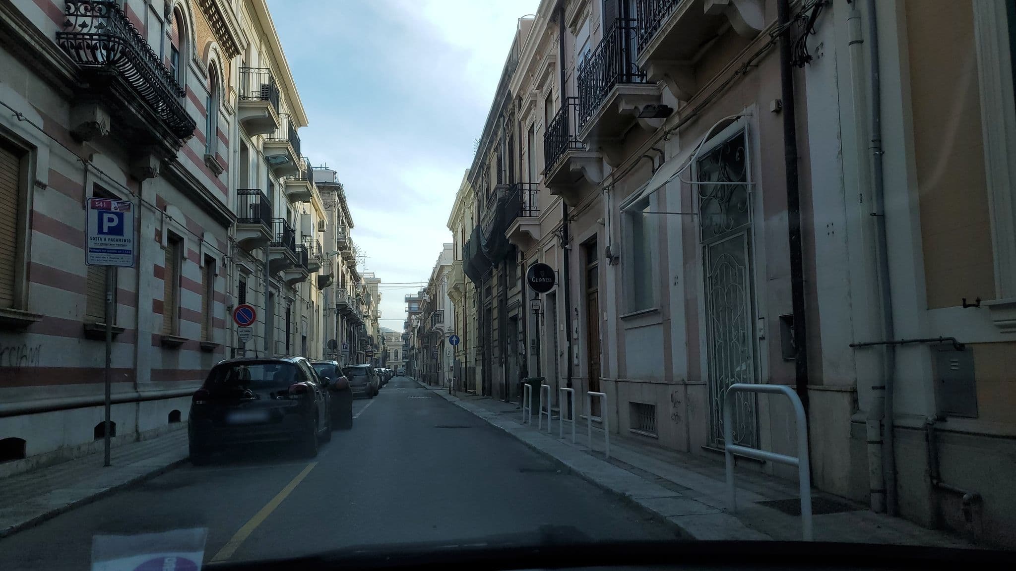 Street view near Hotel Medinblu, Reggio Calabria — © gabrielecandela (CC BY-SA · Mapillary)