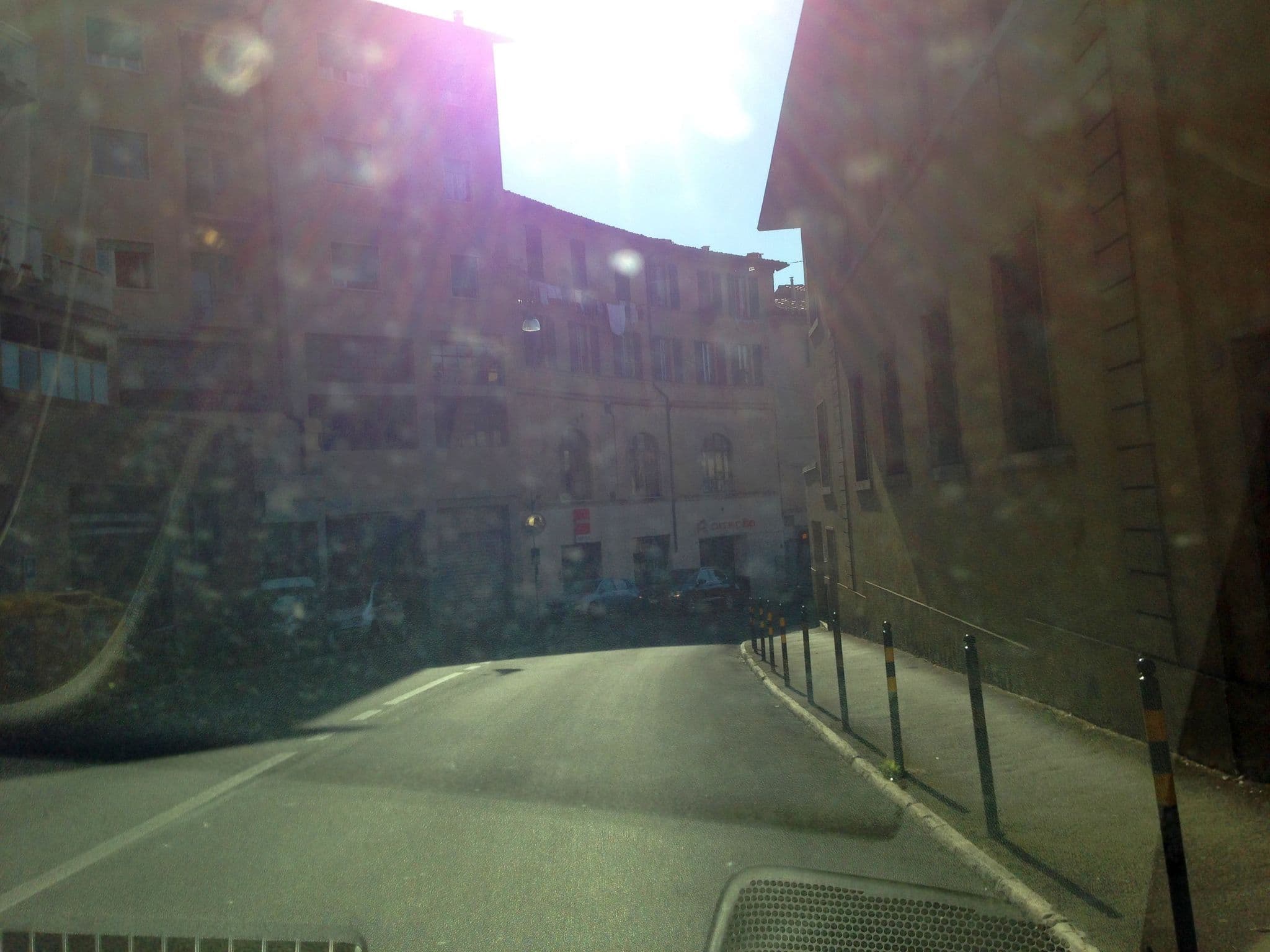 Street view near Domus Nannini, Siena