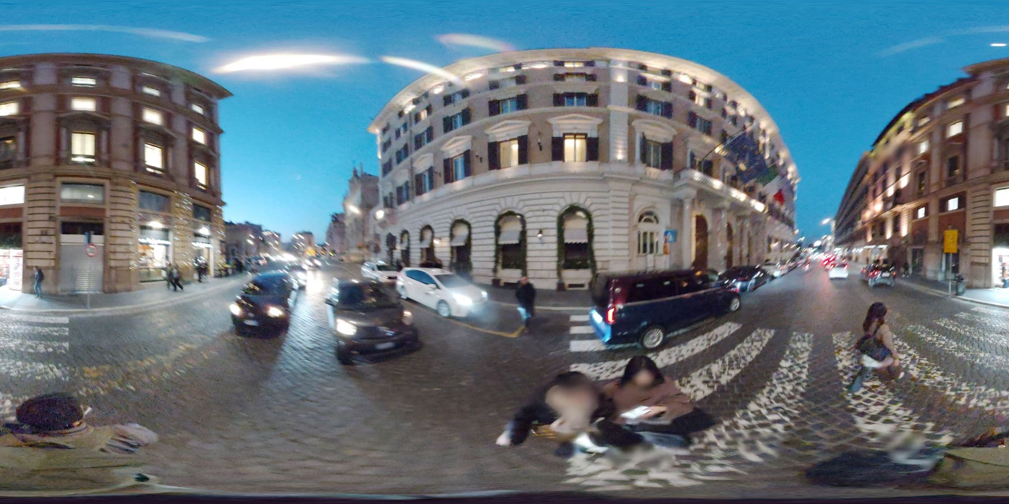 Street view near Hotel Mascagni, Ludovisi — © mapconcierge (CC BY-SA · Mapillary)