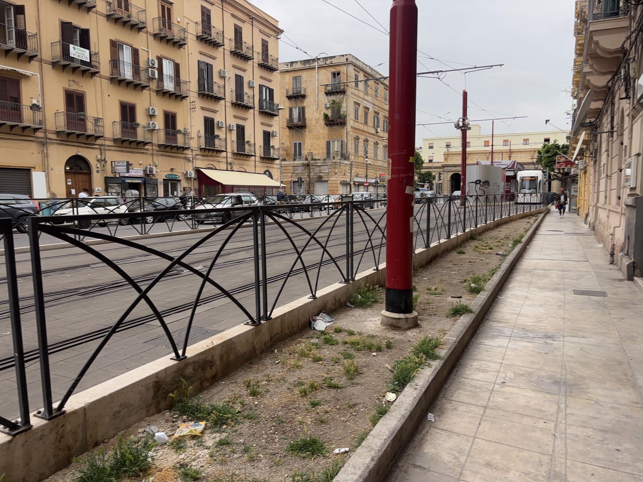 Street view near B&B Palermo Pirri, Palermo