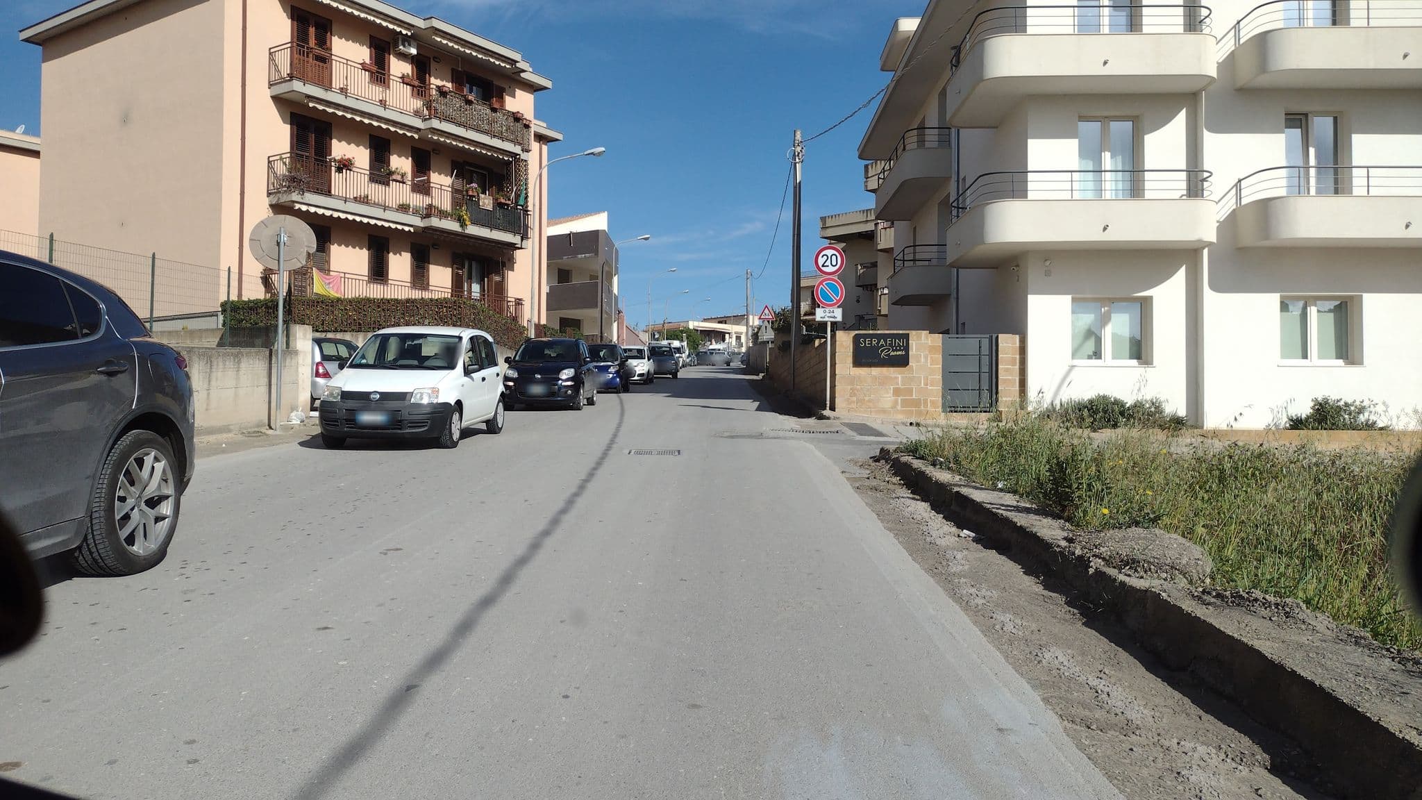 Street view near Serafini Rooms, Noto — © notobiene (CC BY-SA · Mapillary)