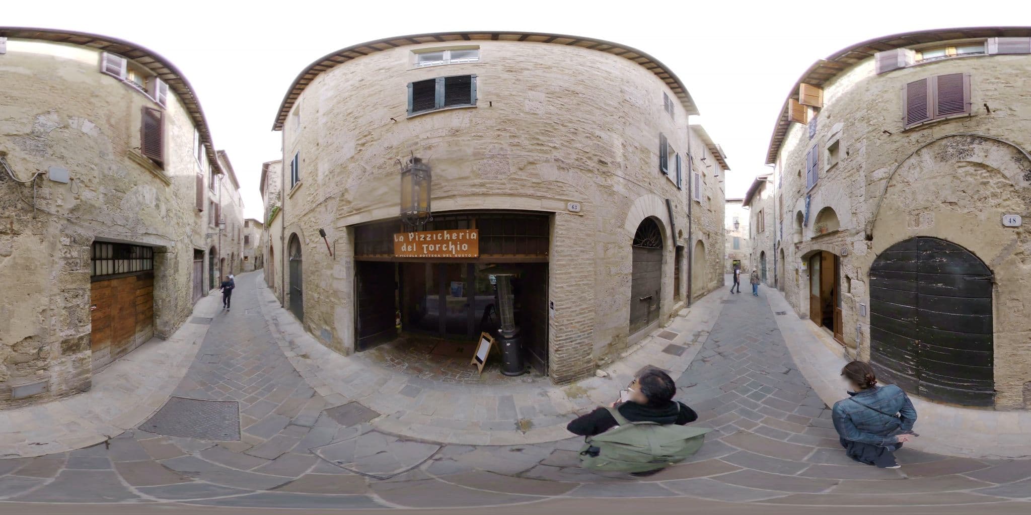 Street view near Sangemini Palace, San Gemini — © mapconcierge (CC BY-SA · Mapillary)