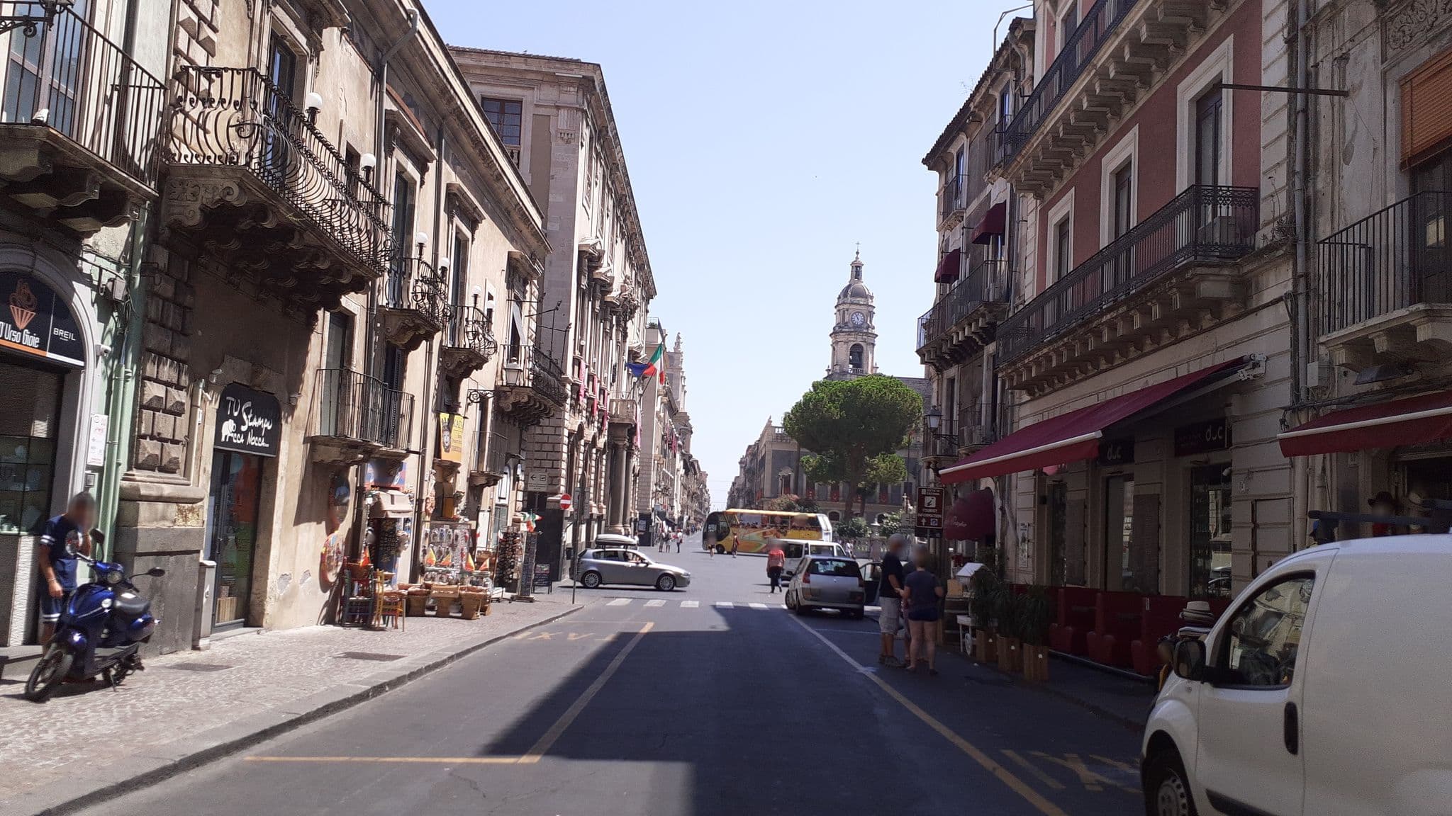 Street view near B&B Al Duomo Inn, Catania