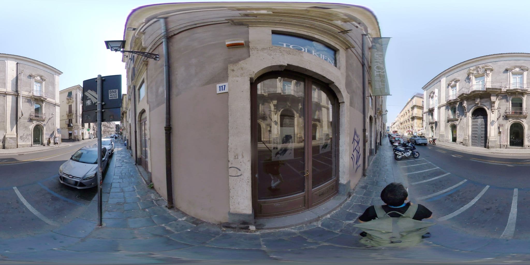 Street view near Agata House, Catania — © mapconcierge (CC BY-SA · Mapillary)