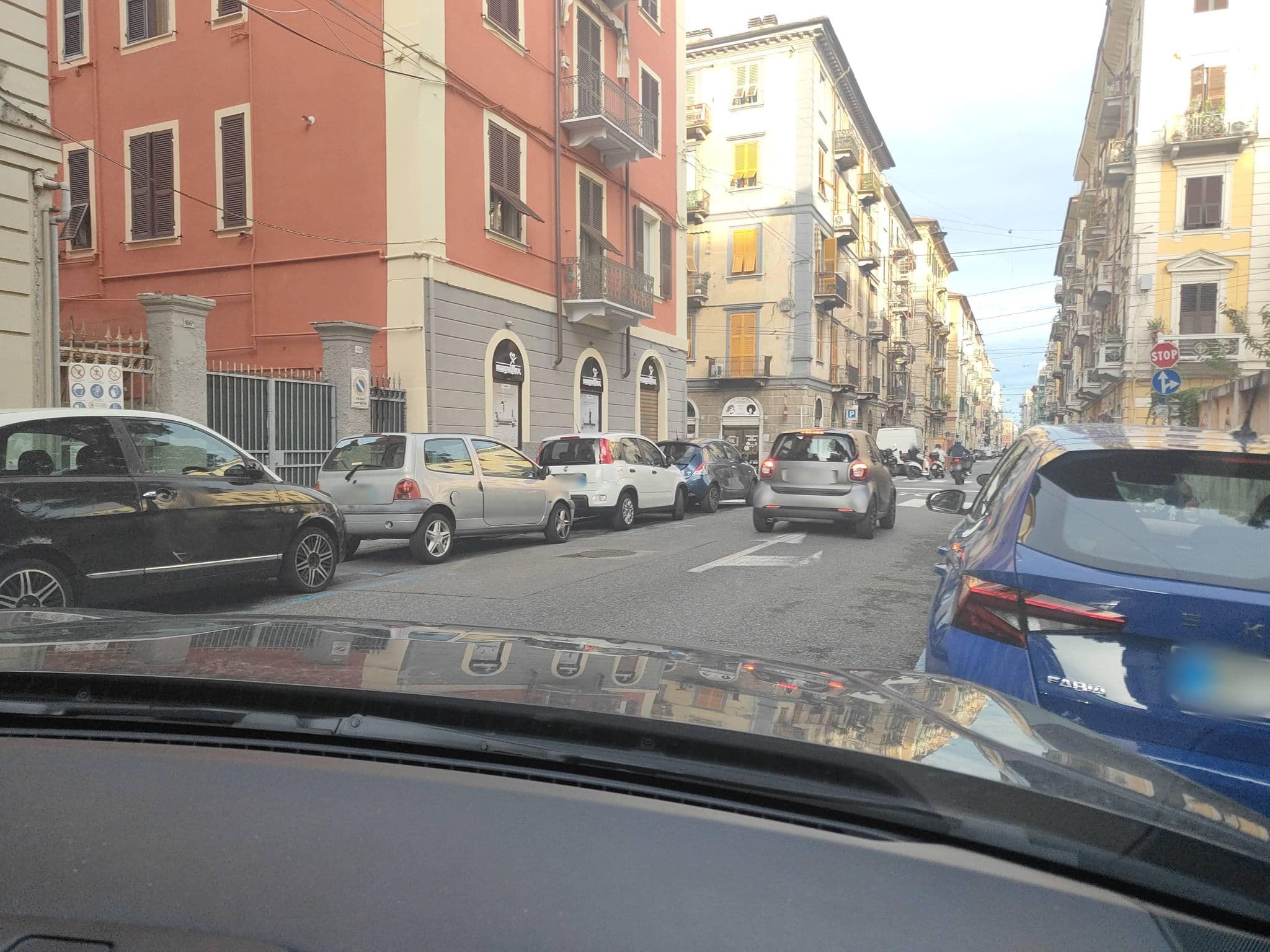 Street view near La casa di Luca, La Spezia