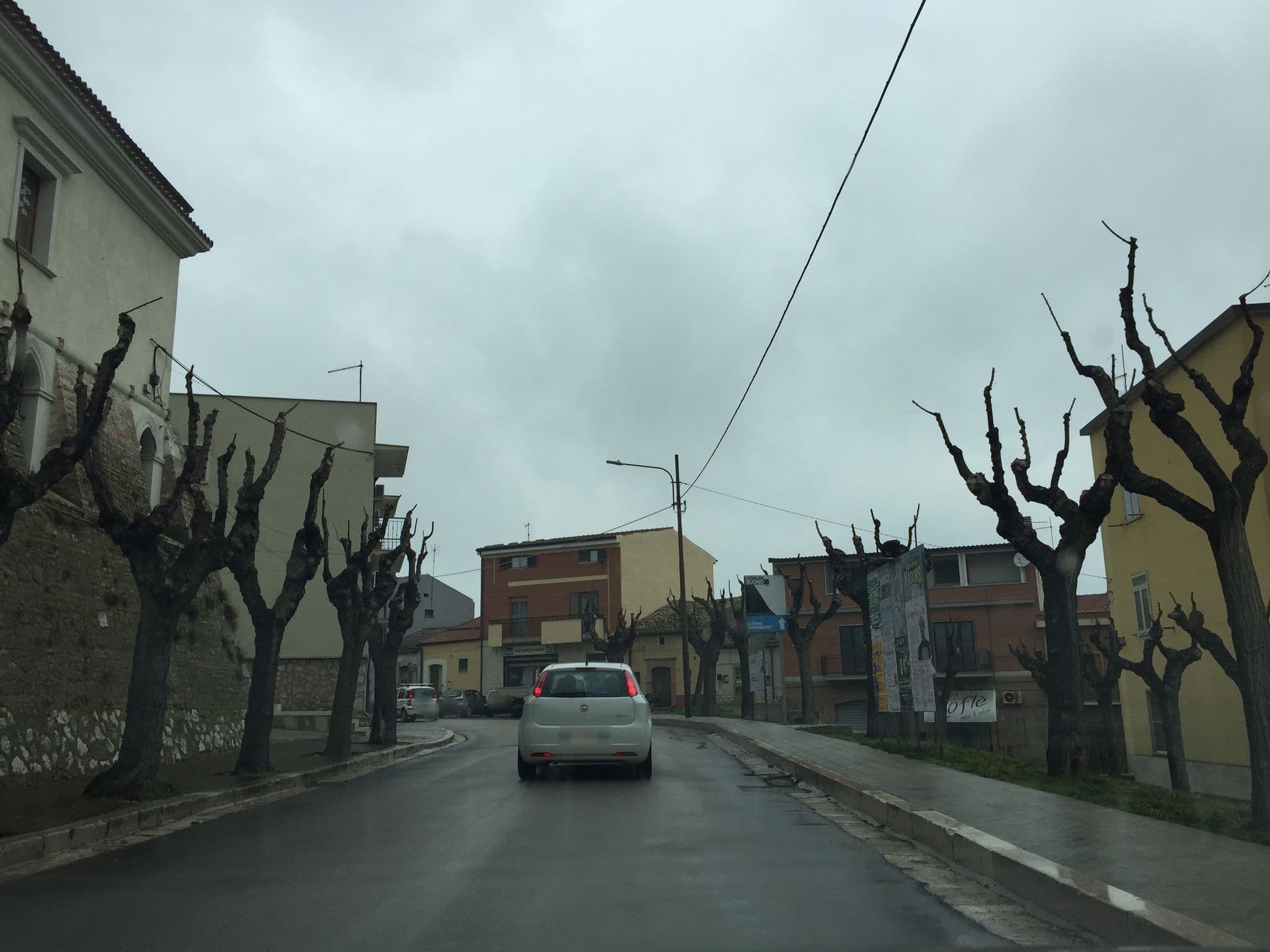 Street view near Ostello Hospital del Cammino, Troia — © richlv (CC BY-SA · Mapillary)