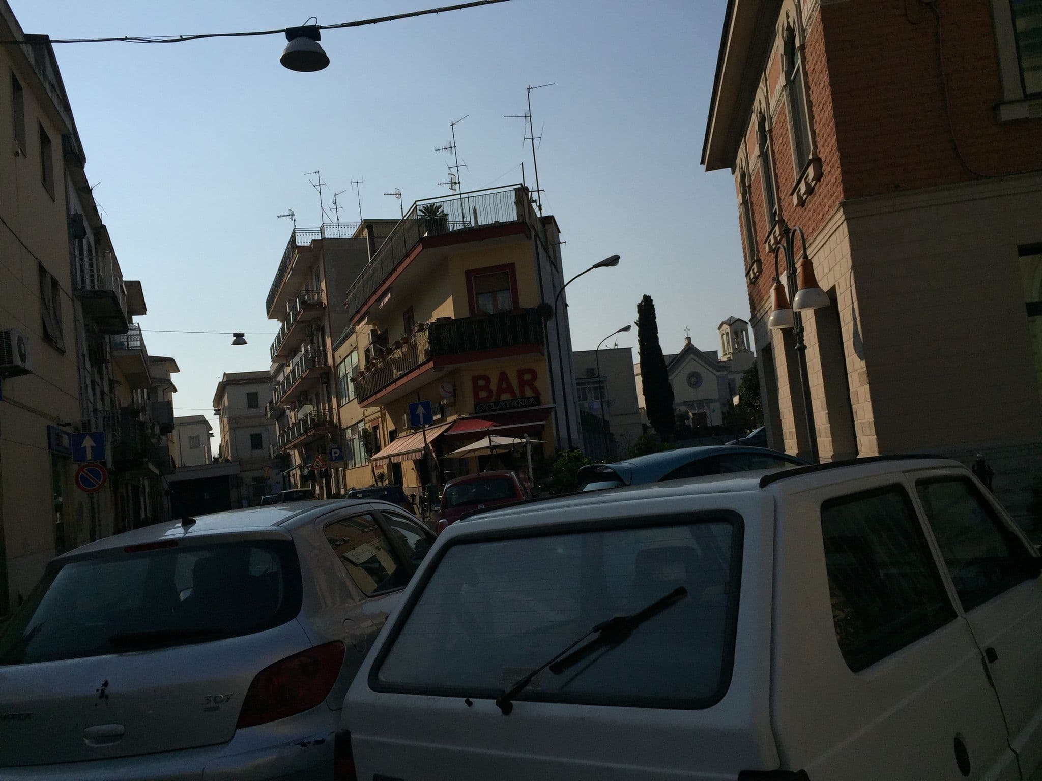 Street view near Hotel Palma Pompei, Pompei — © richlv (CC BY-SA · Mapillary)