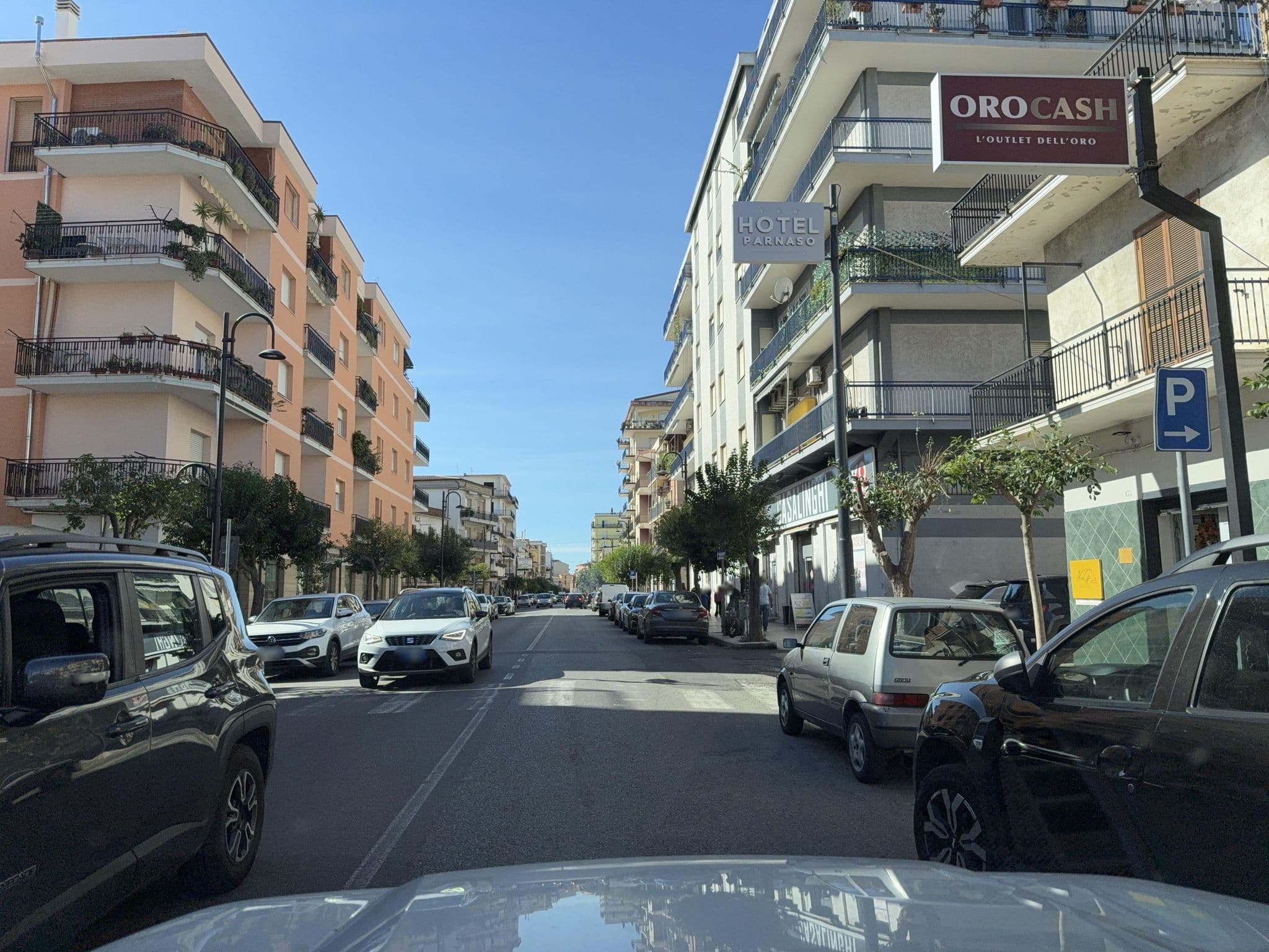 Street view near Parnaso, Trebisacce — © grada (CC BY-SA · Mapillary)