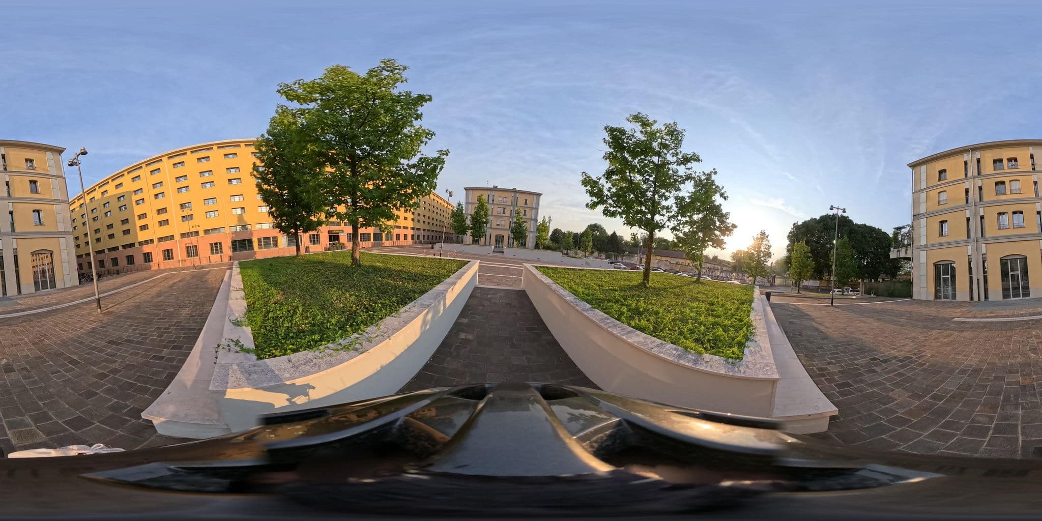 Street view near Hotel CXMilan I Bicocca, Sesto San Giovanni — © jacopofar (CC BY-SA · Mapillary)