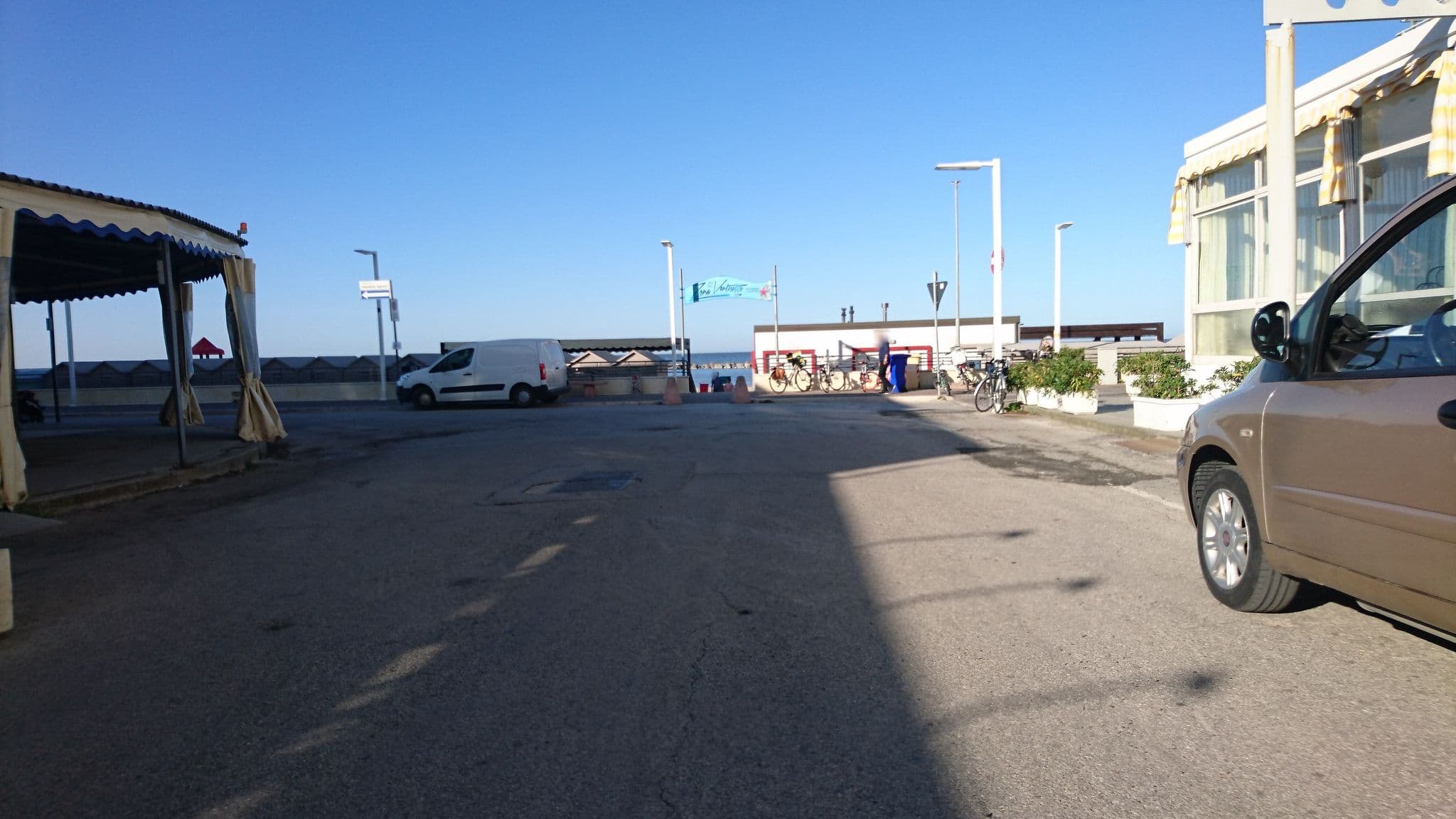 Street view near Hotel flying, Pesaro — © voschix (CC BY-SA · Mapillary)