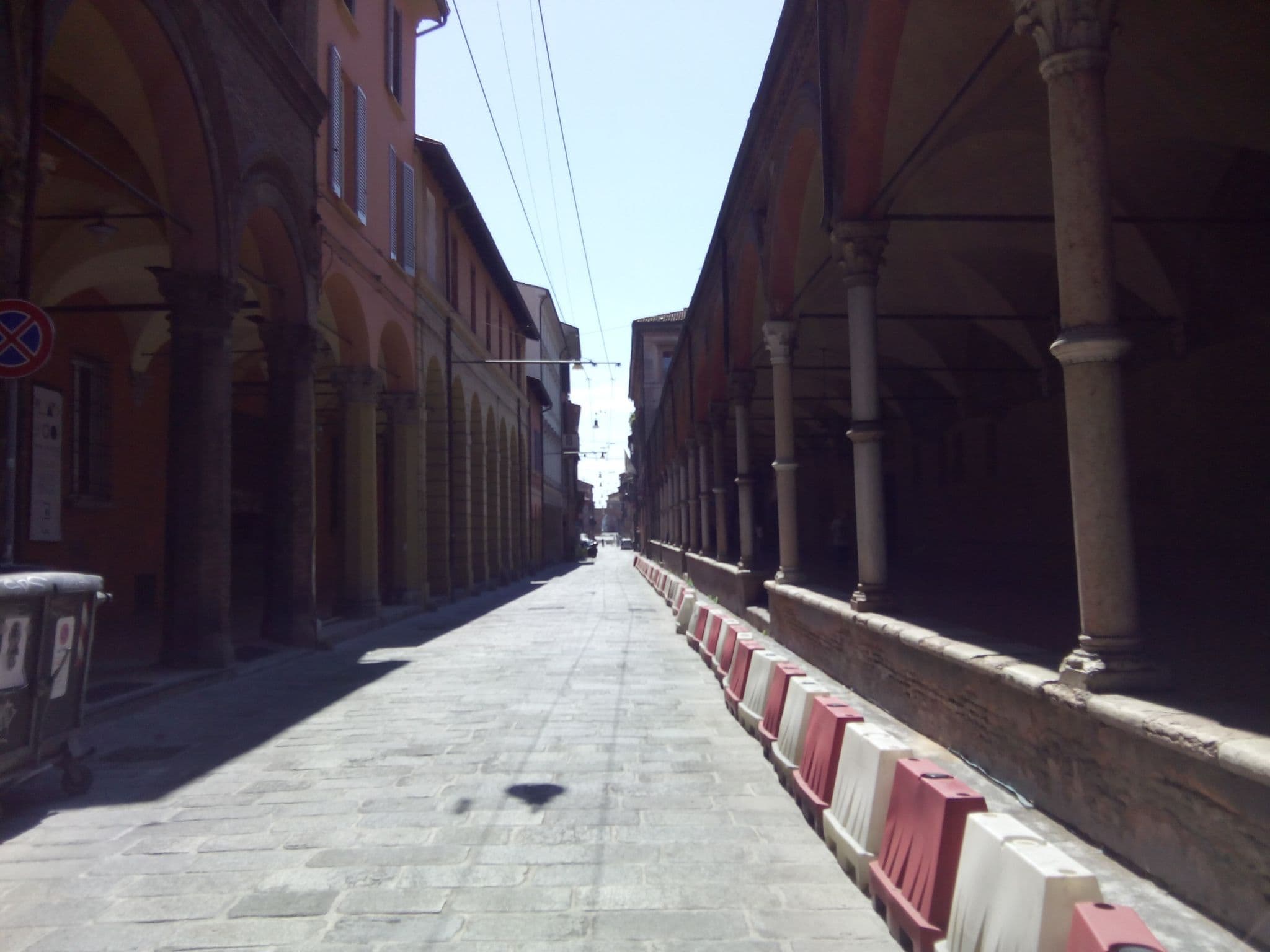Street view near Residence Opera, Bologna