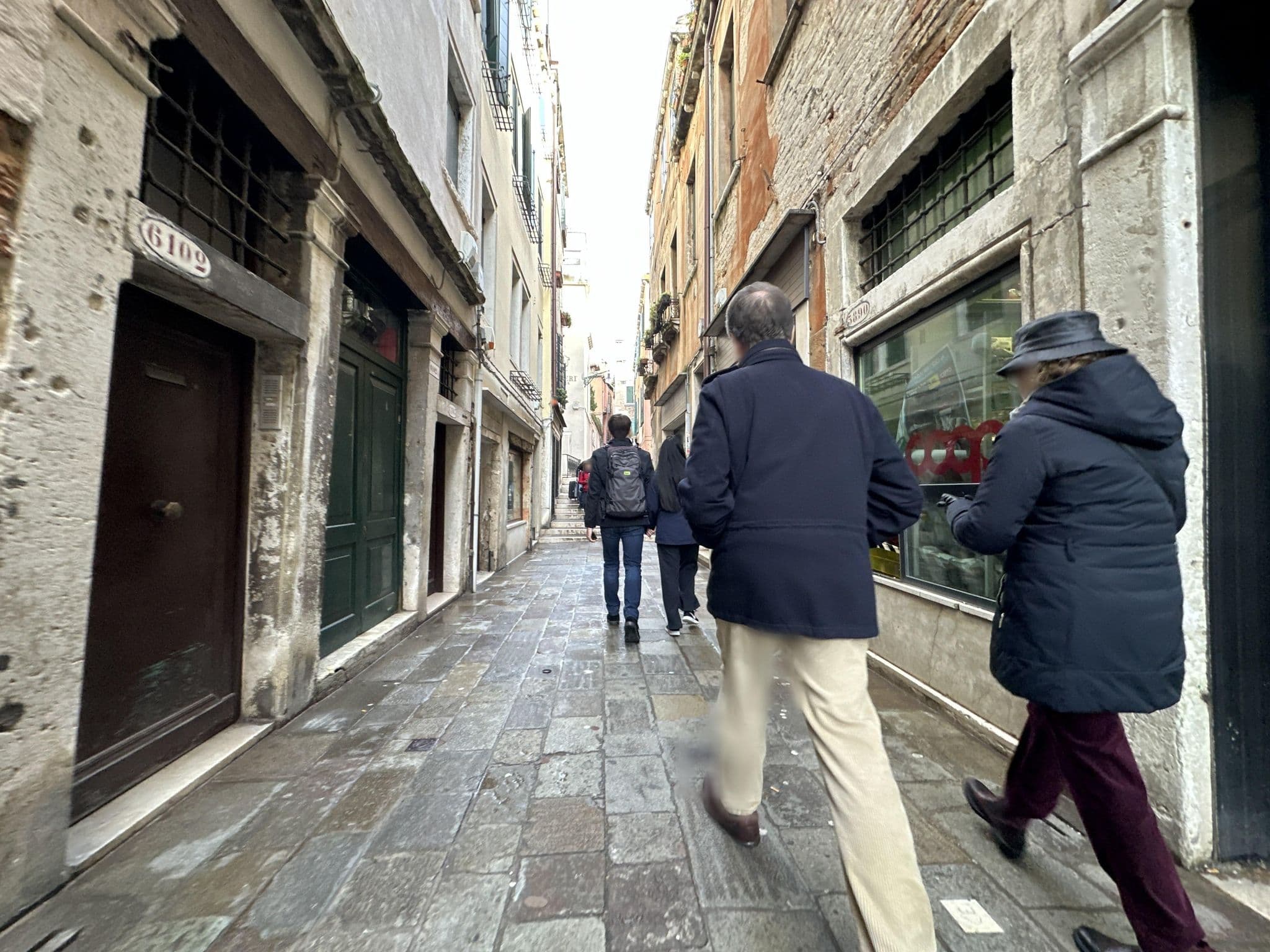 Street view near Ca' Marinella, Venice