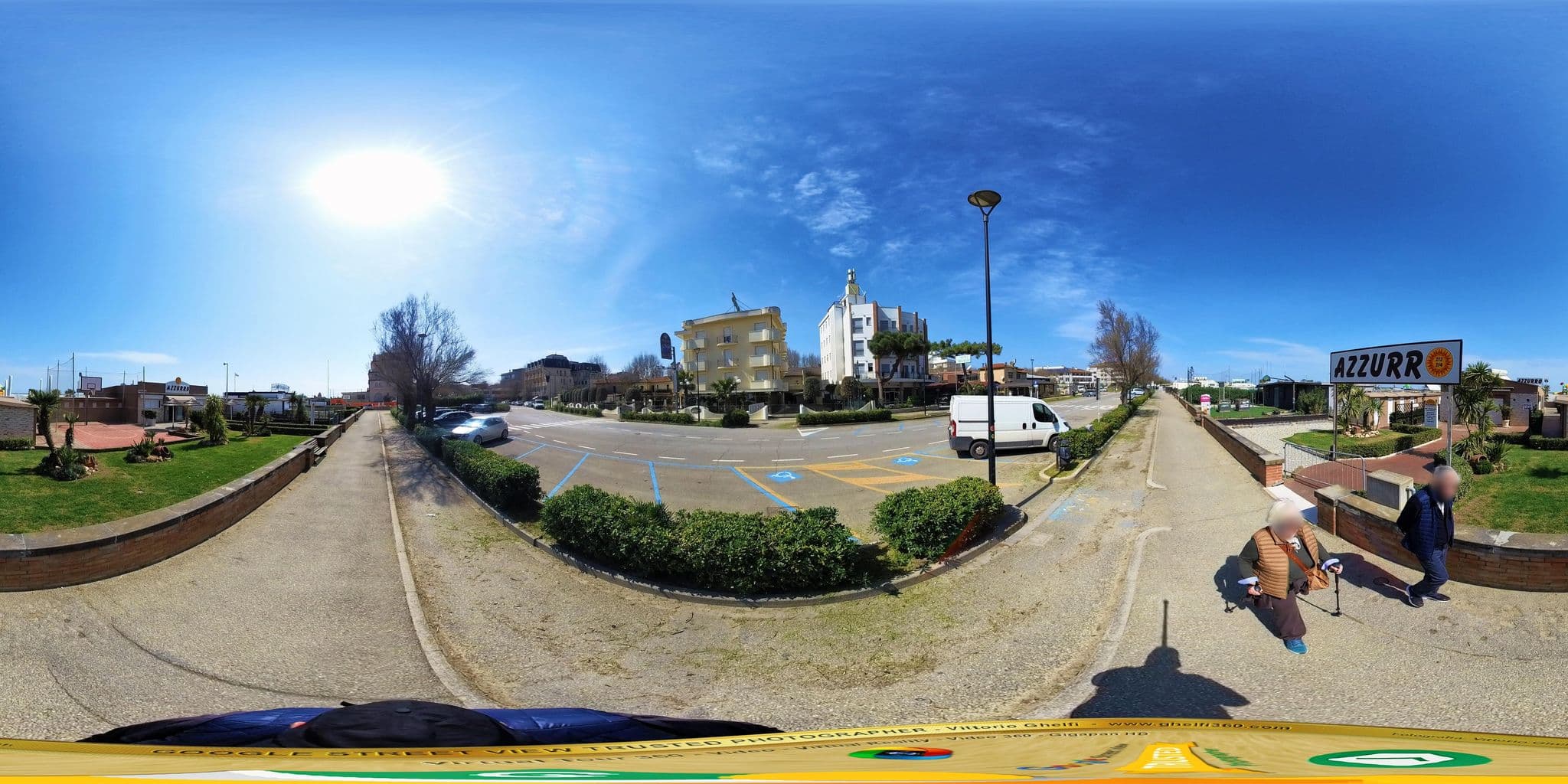 Street view near Hotel Nettuno, Cervia — © Ghelfi360 (CC BY-SA · Mapillary)