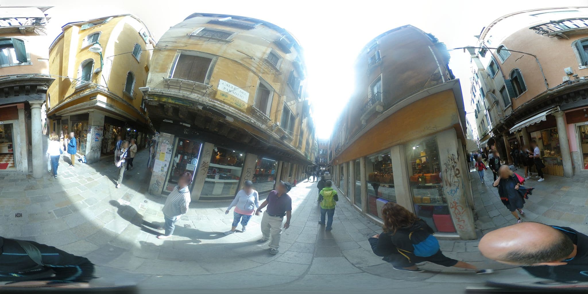 Street view near Venice Rainbow Apartment Rialto, Venice — © javiersanp (CC BY-SA · Mapillary)