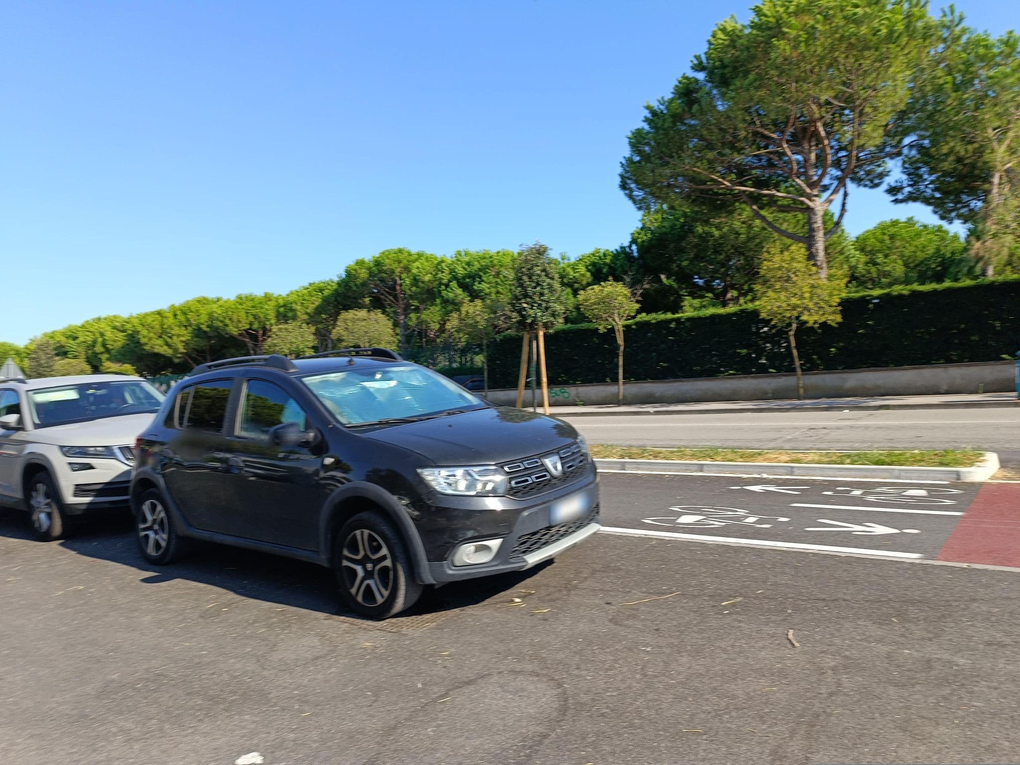 Street view near Villa Verde, Lido di Jesolo
