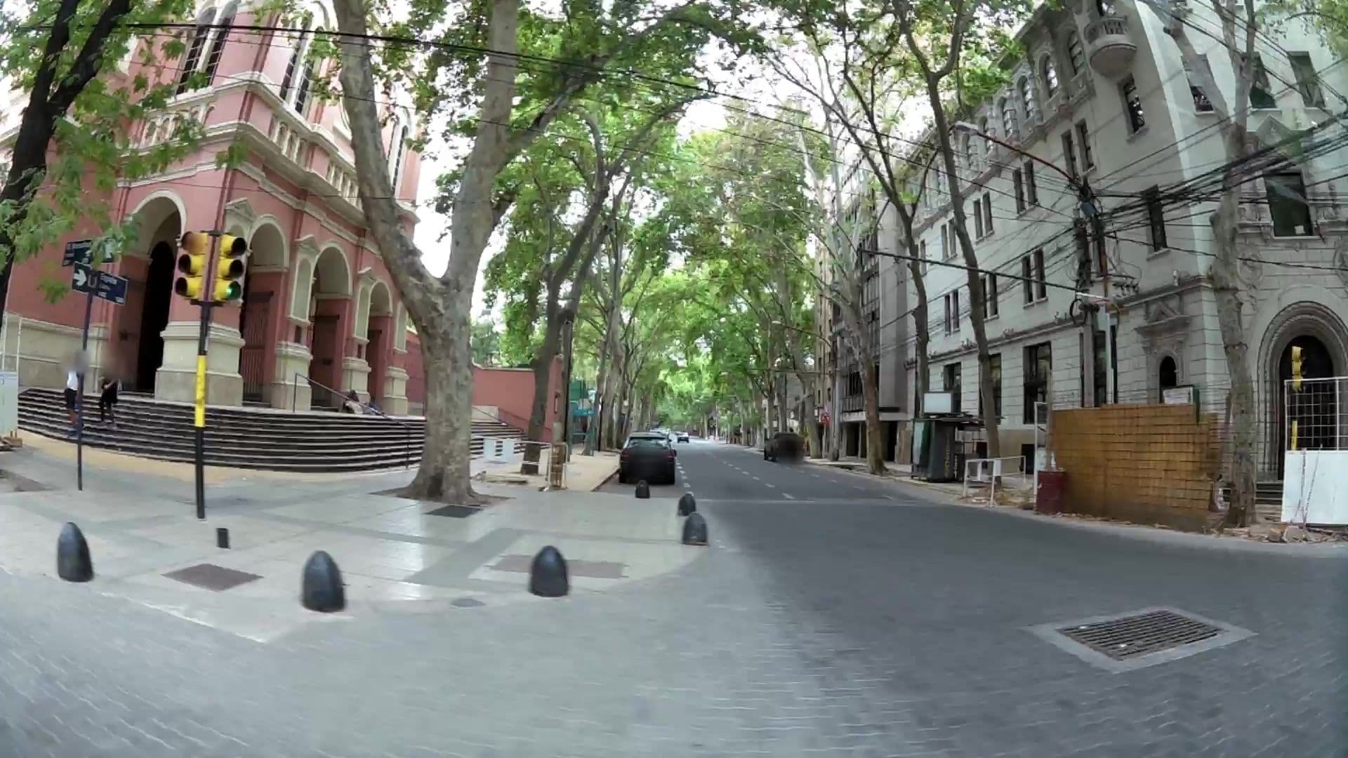 Street view near El Torreón, Mendoza