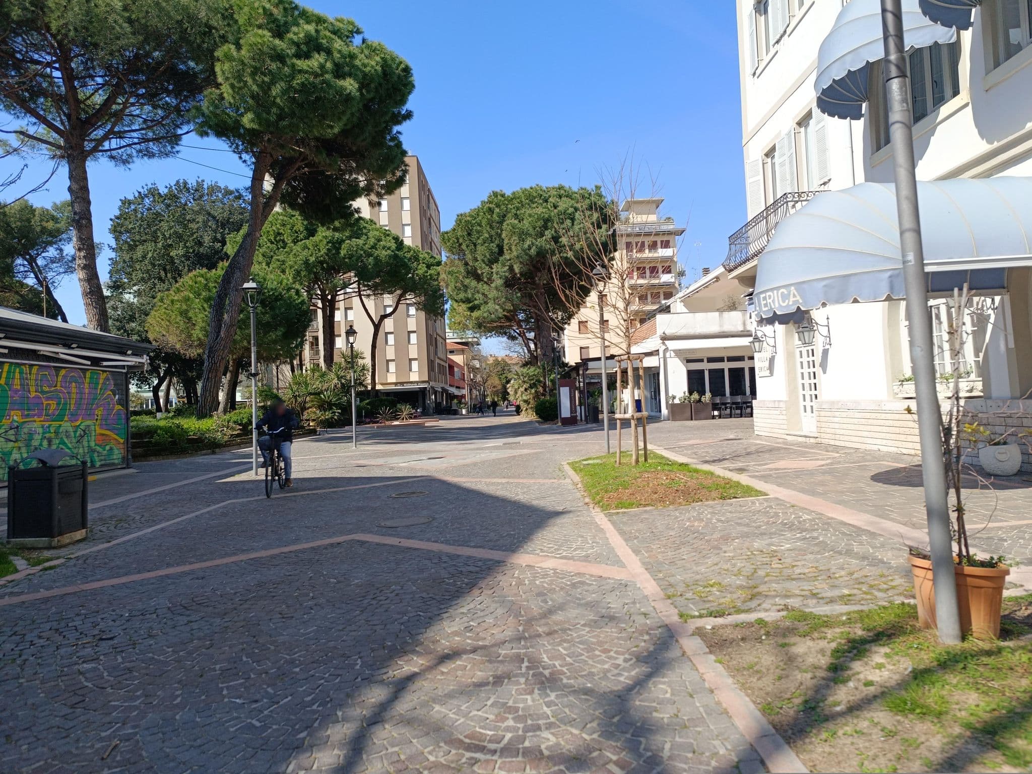 Street view near Villa Erica, Grado — © Duro (CC BY-SA · Mapillary)
