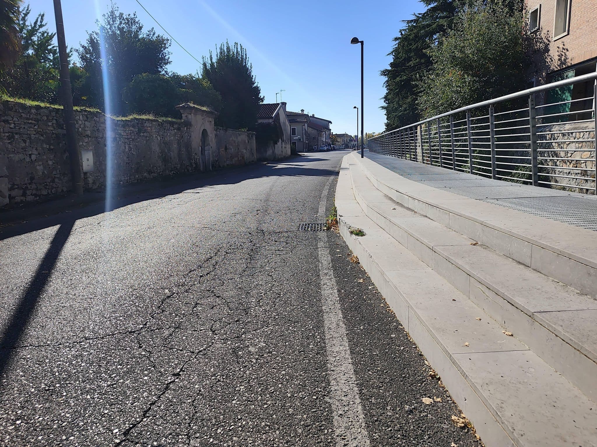 Street view near Ostello Domus Augusta, Aquileia — © Duro (CC BY-SA · Mapillary)