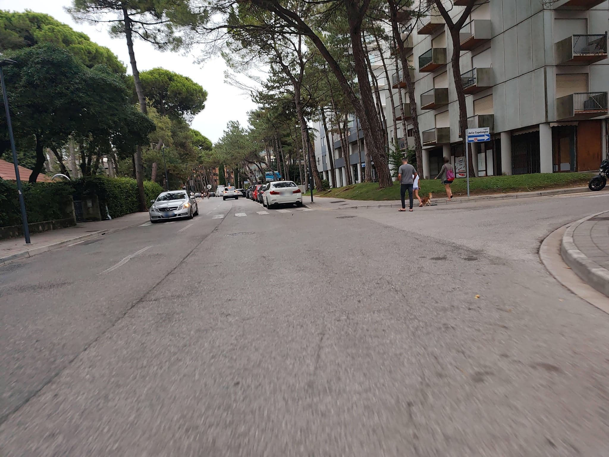 Street view near Croce di Malta, Lignano Sabbiadoro